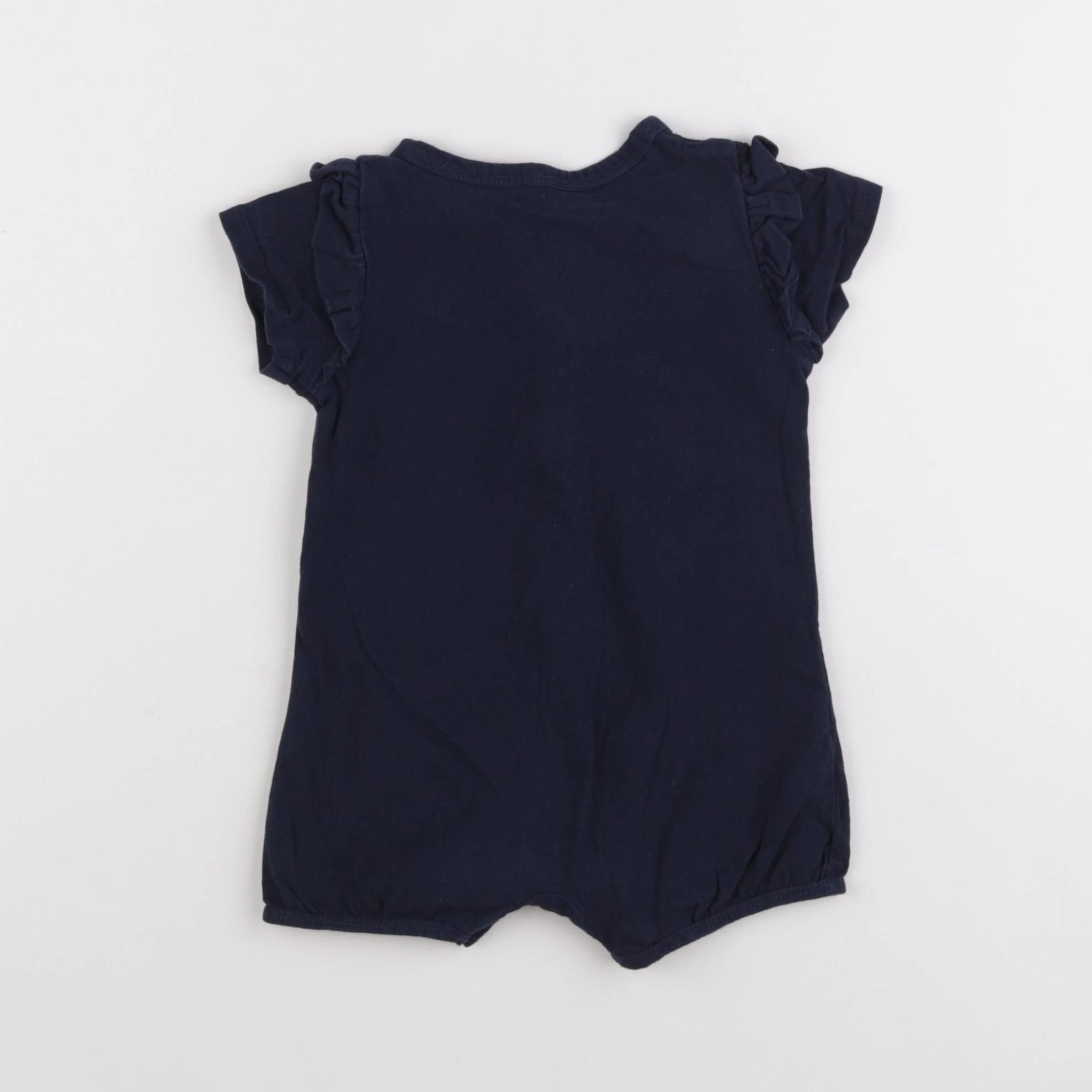 Vertbaudet - combinaison bleu - 12 mois