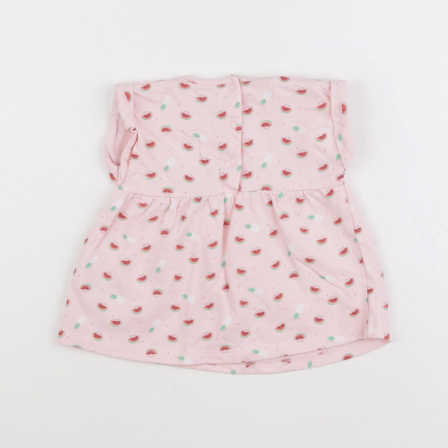 Vertbaudet - tee-shirt rose - 6 mois
