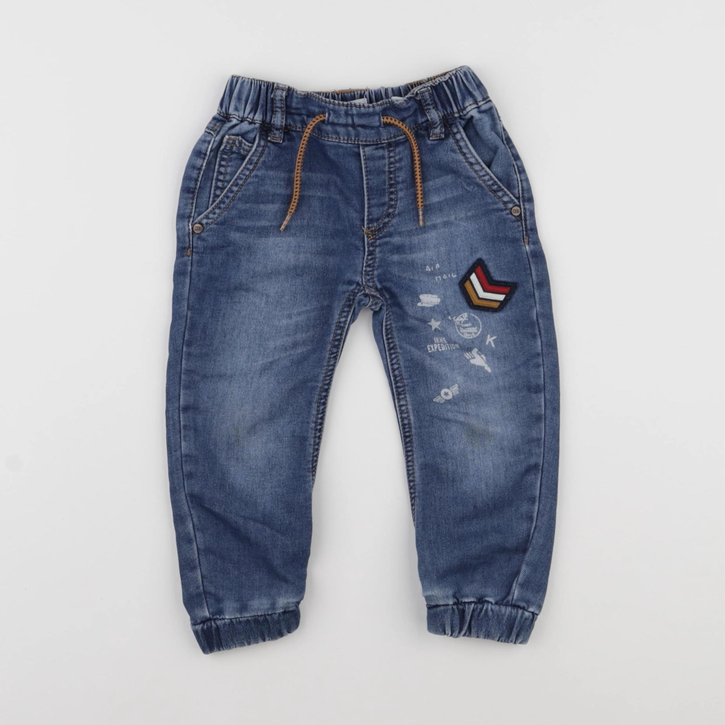 IKKS - jean bleu - 2 ans