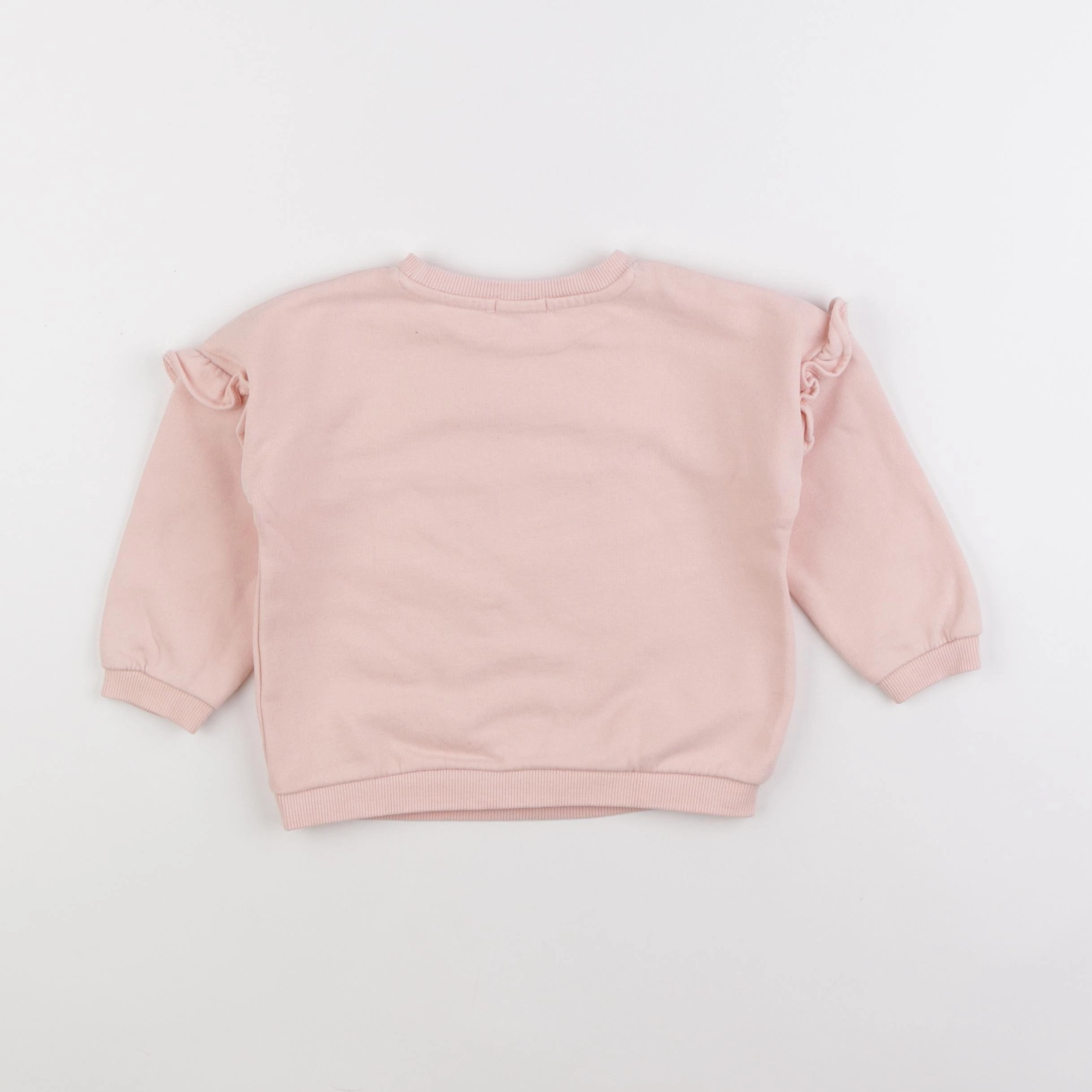 Vertbaudet - sweat rose - 3 ans