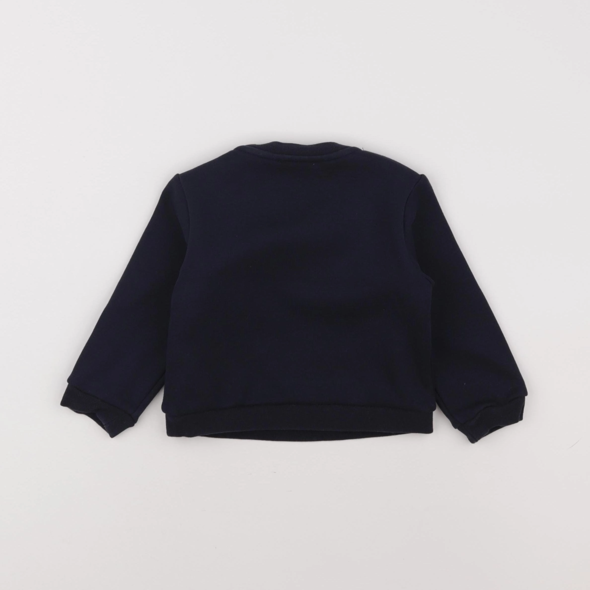 Jacadi - sweat bleu - 18 mois
