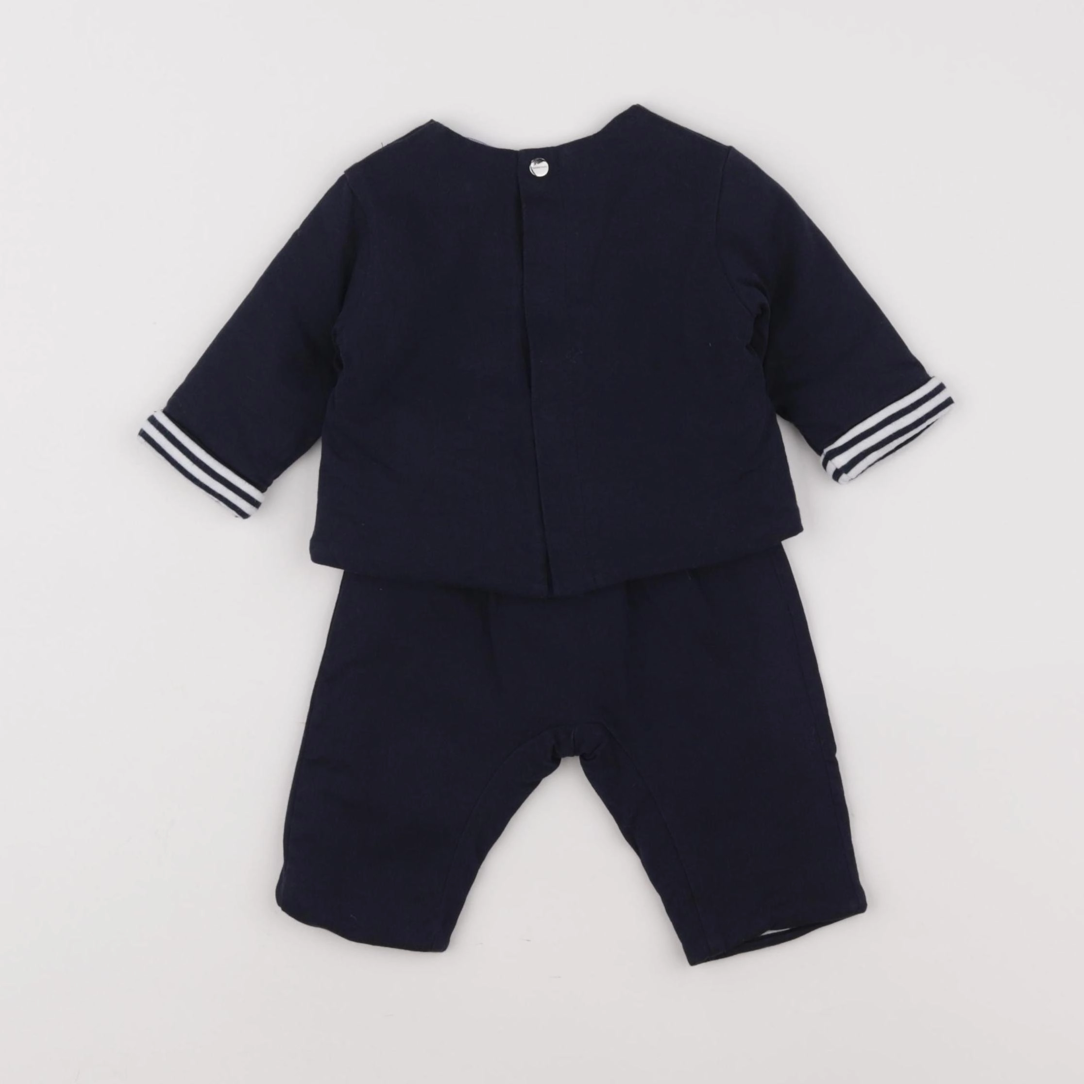 Jacadi - ensemble bleu - 3 mois