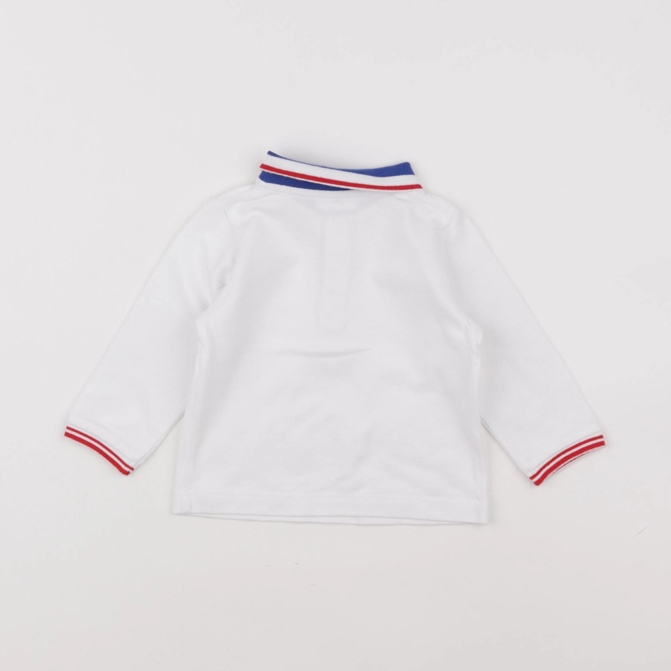 Jacadi - polo blanc - 12 mois
