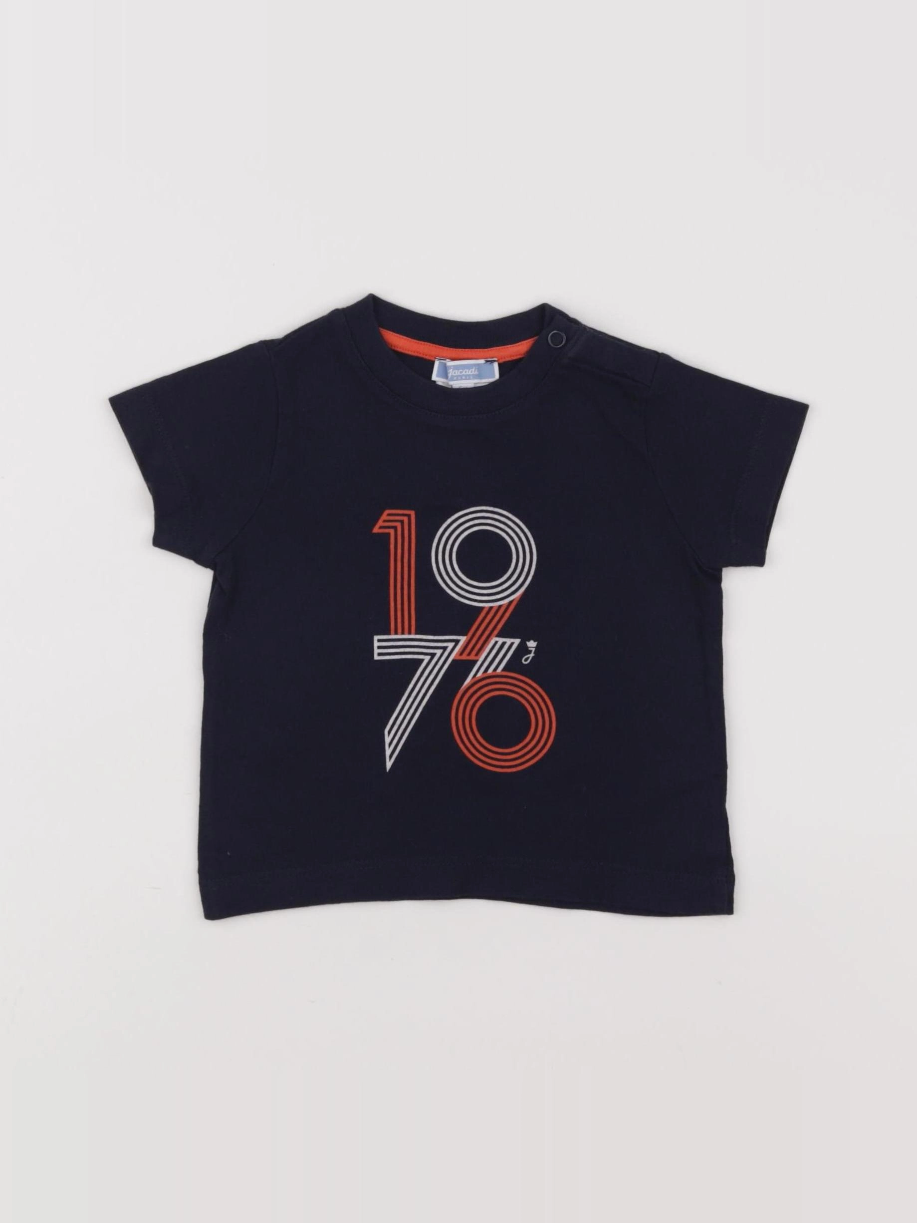 Jacadi - tee-shirt bleu - 6 mois