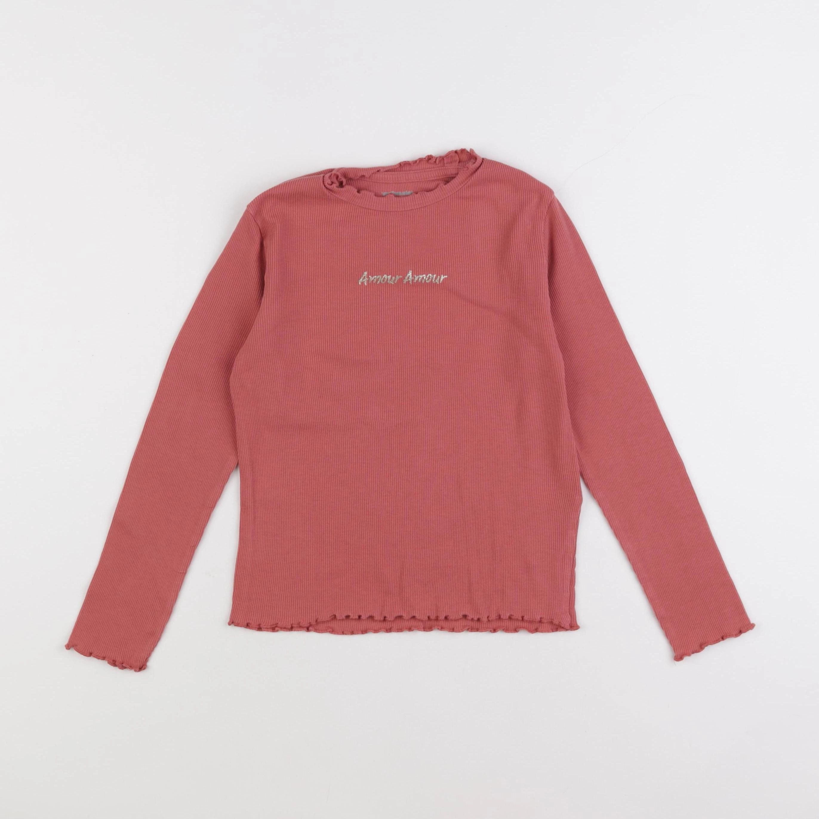 Vertbaudet - tee-shirt rose - 8 ans