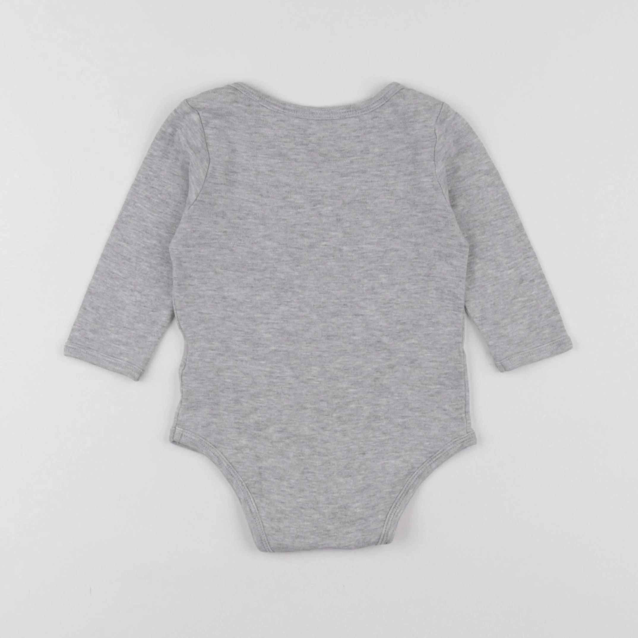 Vertbaudet - body gris - 18 mois