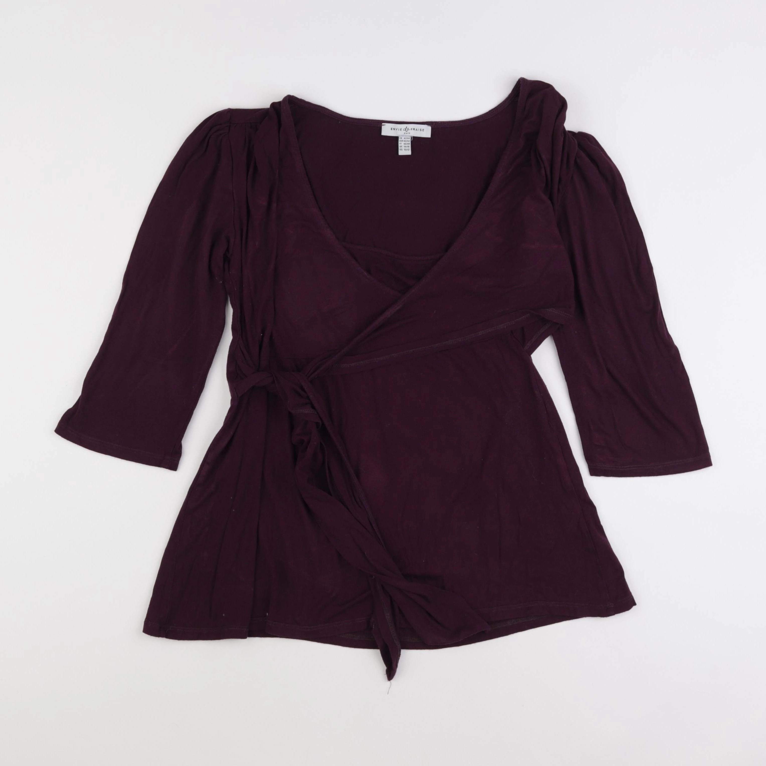 Envie de fraise - tee-shirt allaitement, grossesse rouge - 40 à 42