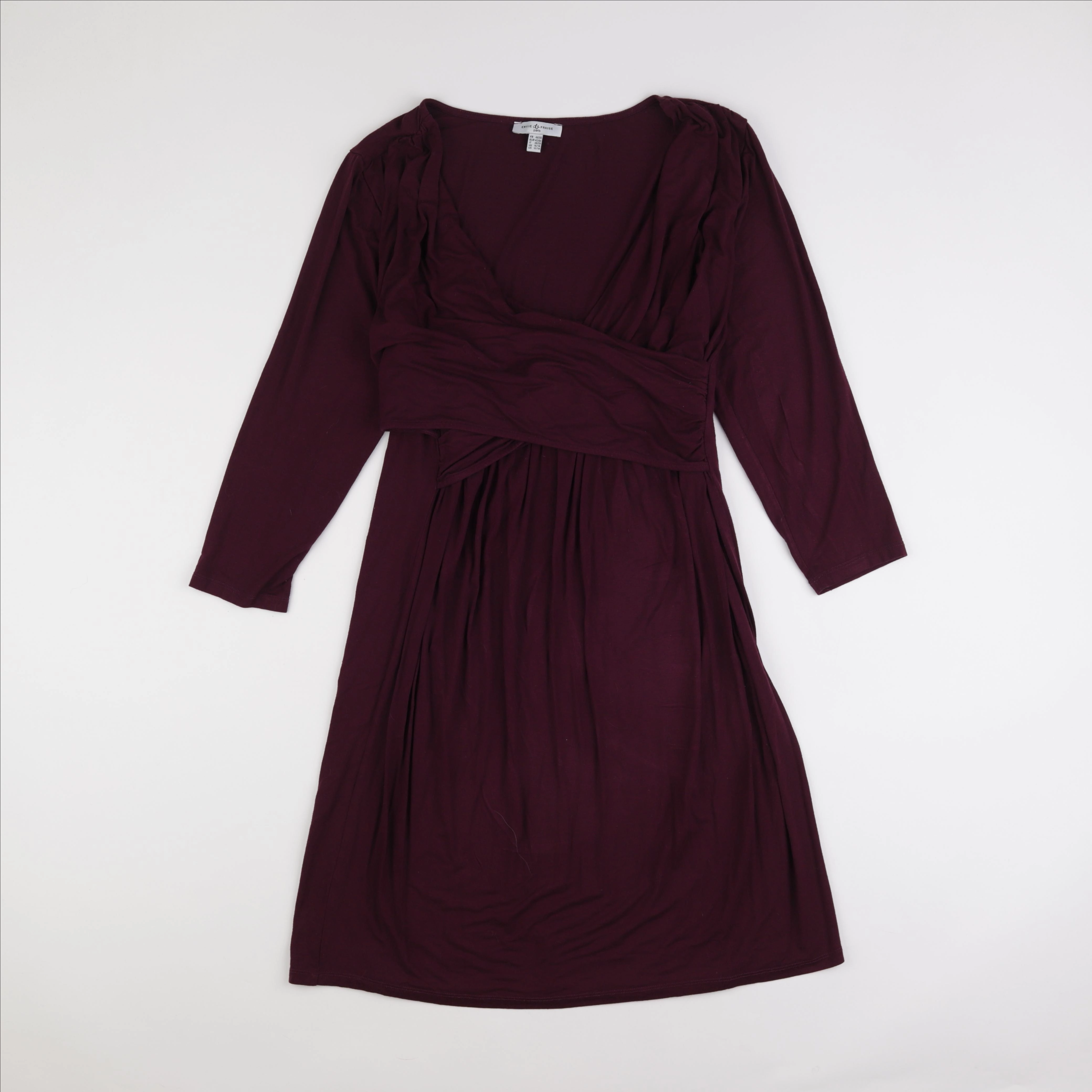Envie de fraise - robe allaitement, grossesse violet - 44 à 46