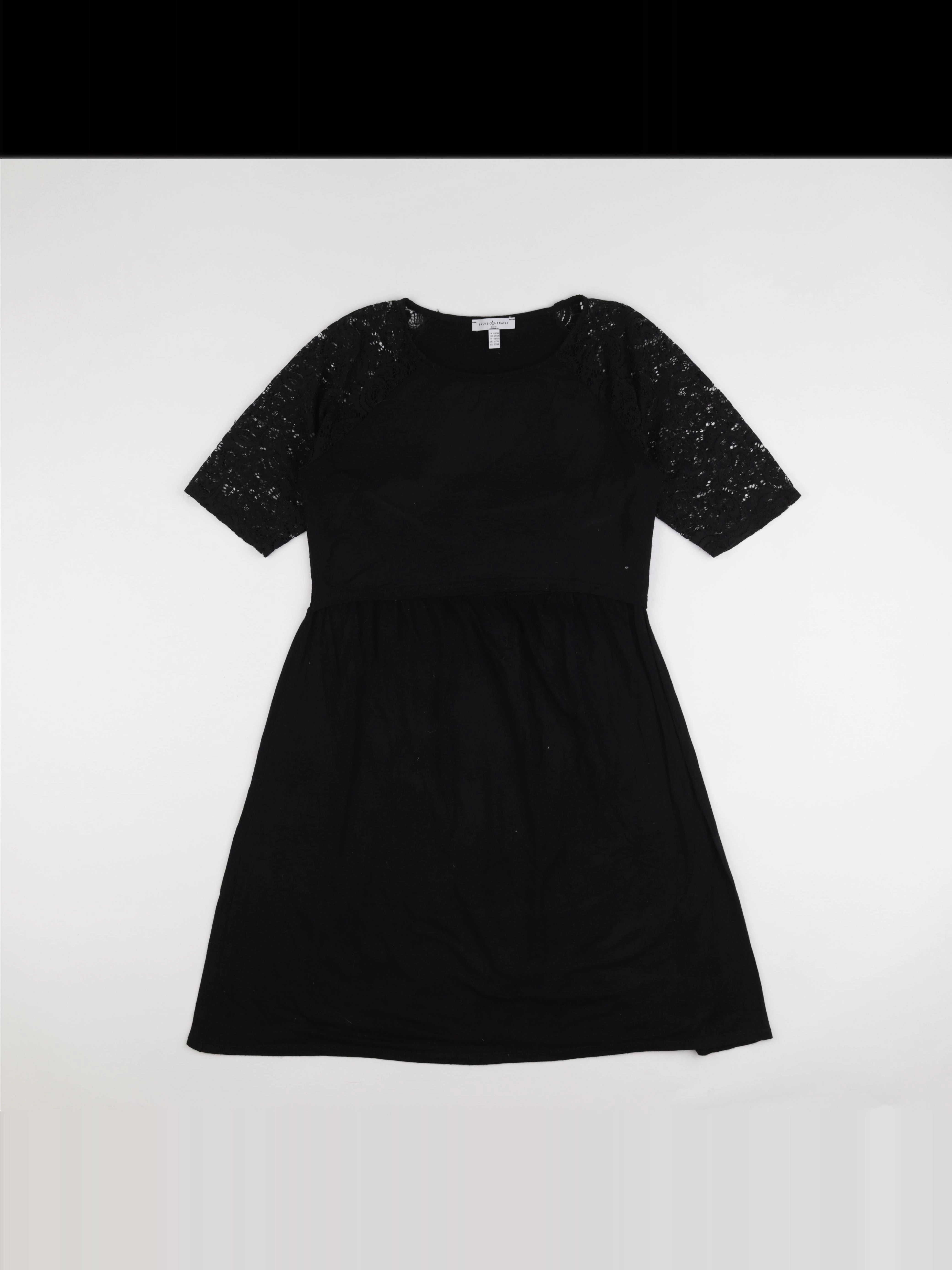 Envie de fraise - robe grossesse noir - 44 à 46