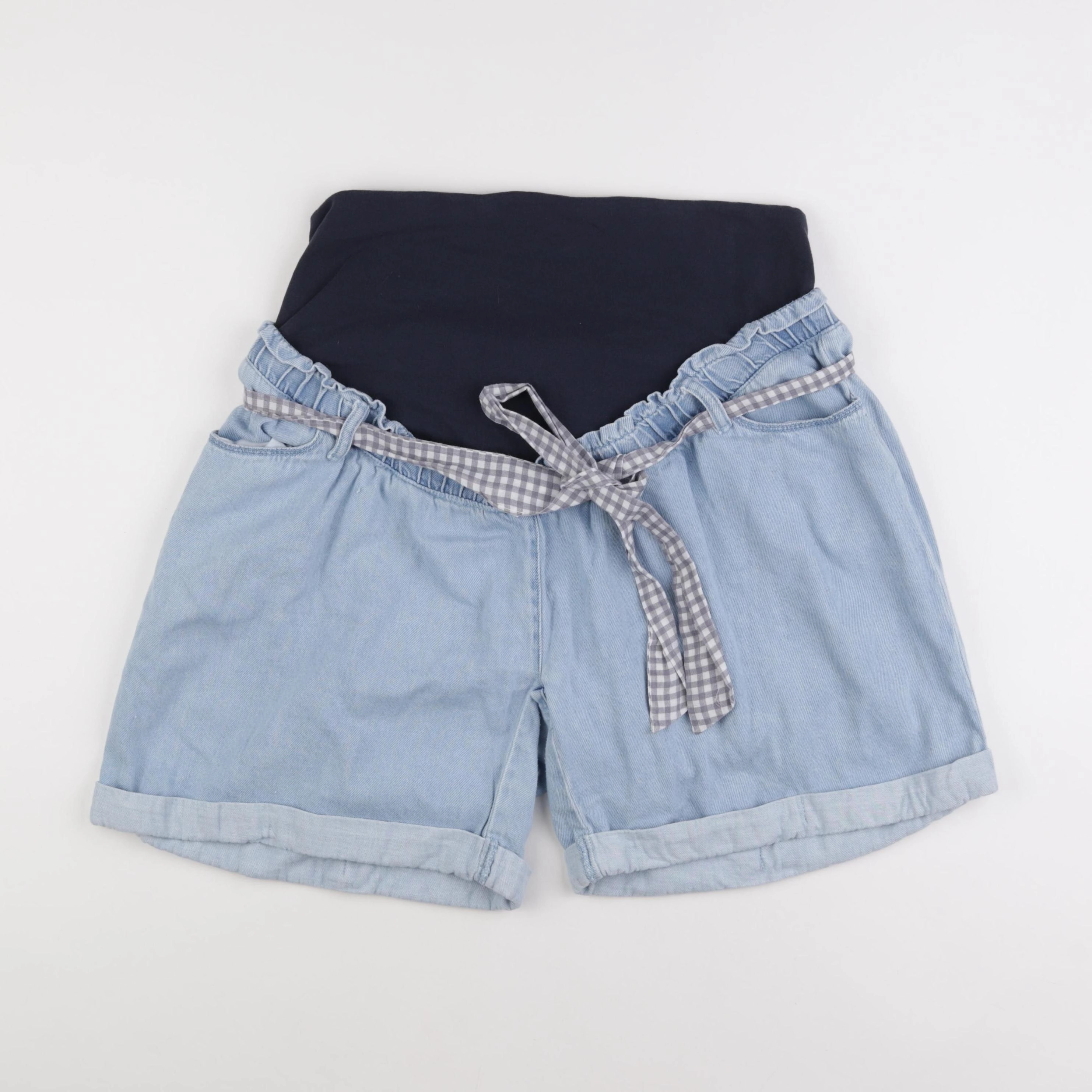Vertbaudet - short grossesse bleu - 48