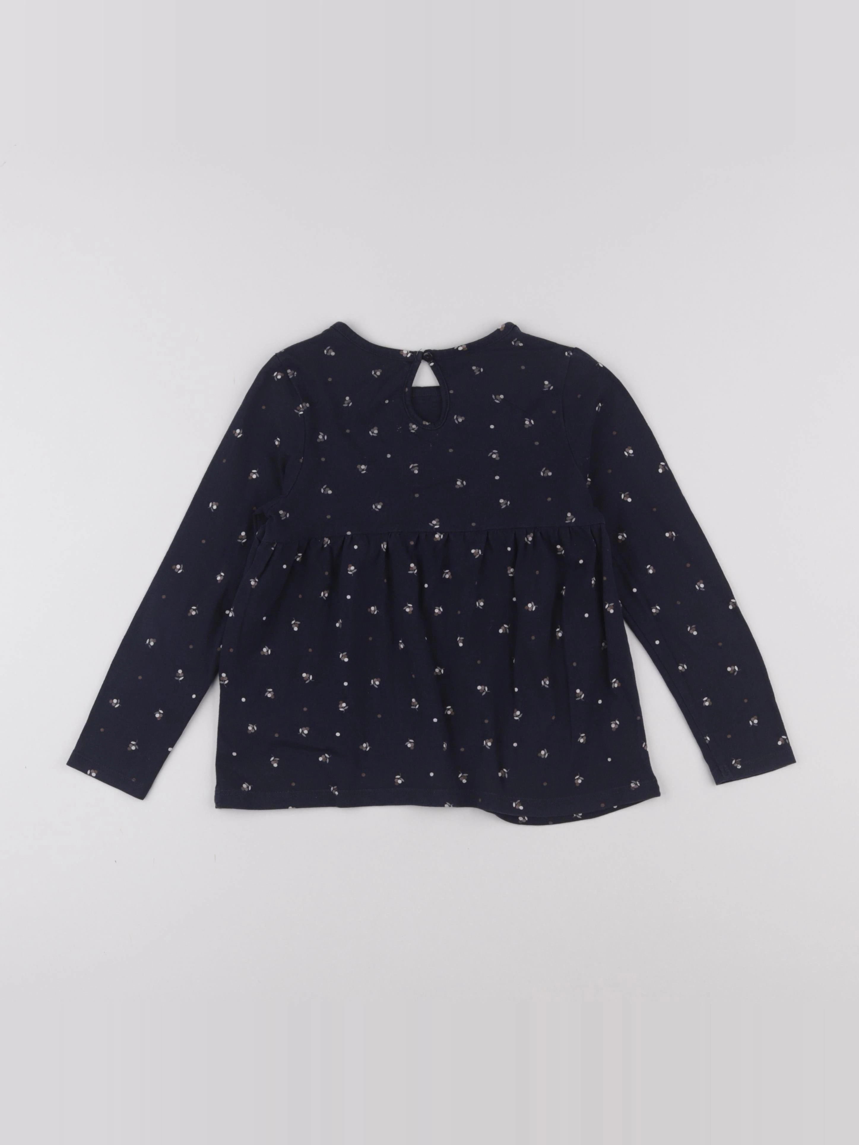 Vertbaudet - tee-shirt bleu - 6 ans