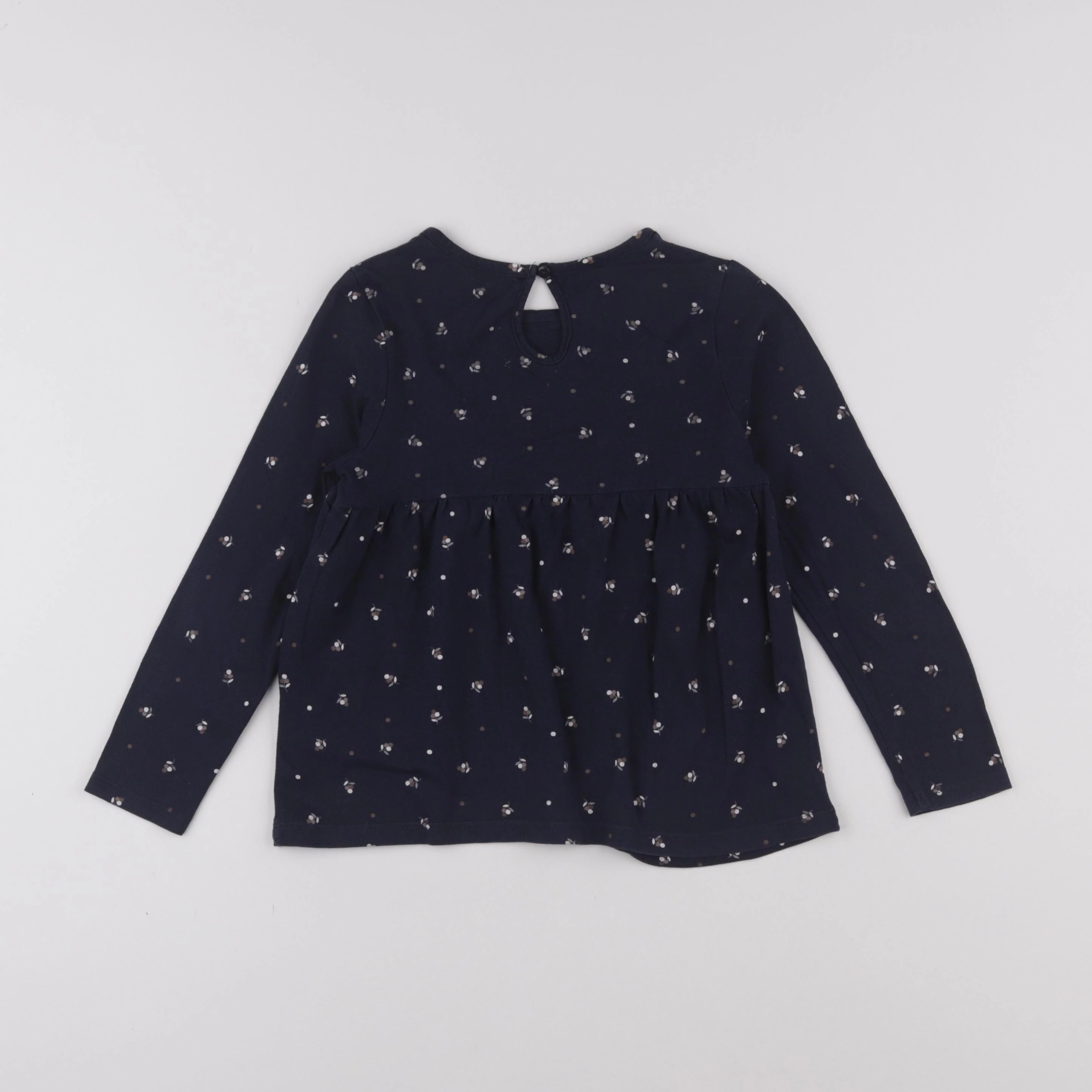 Vertbaudet - tee-shirt bleu - 6 ans