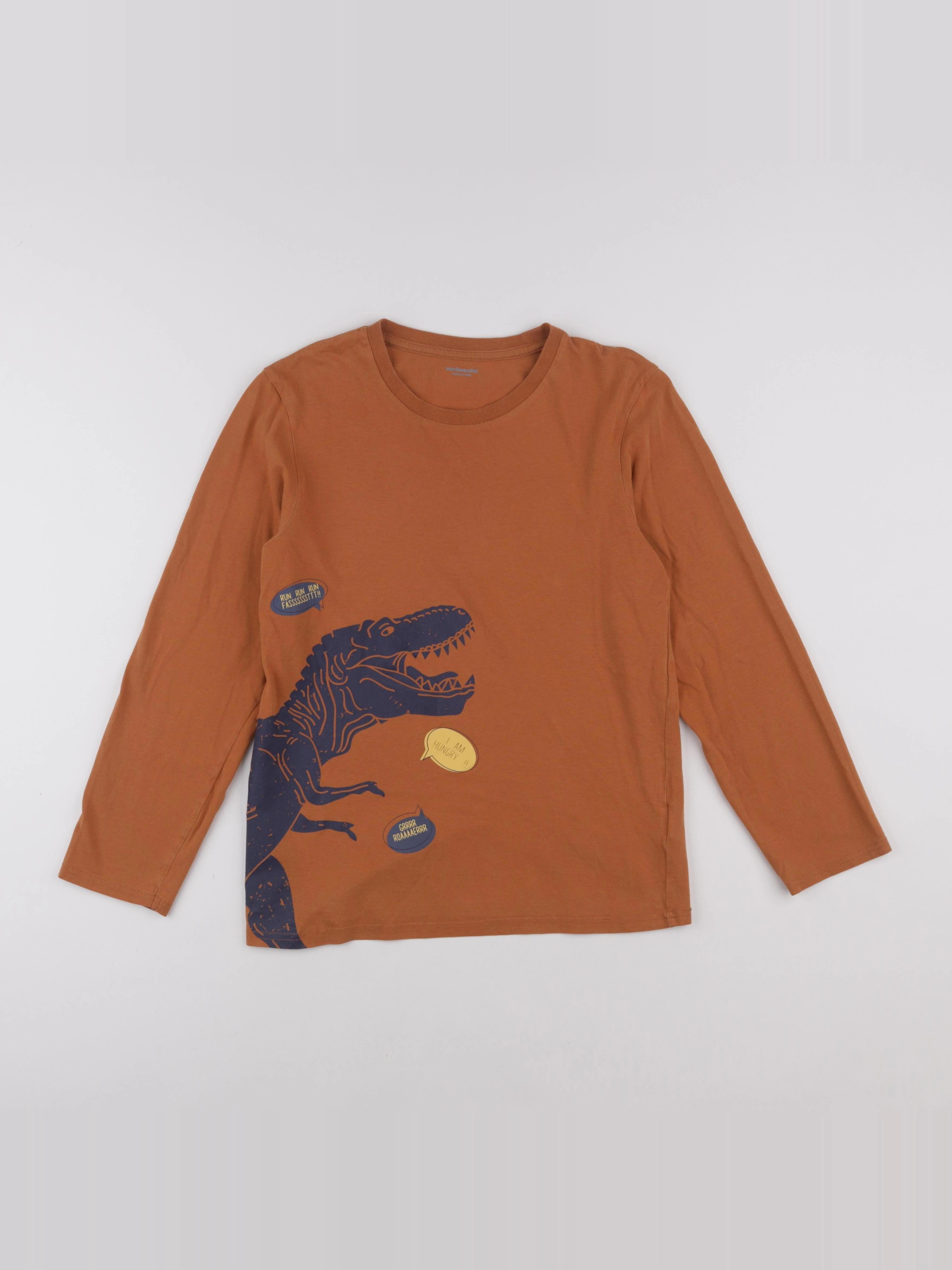 Vertbaudet - tee-shirt orange - 14 ans