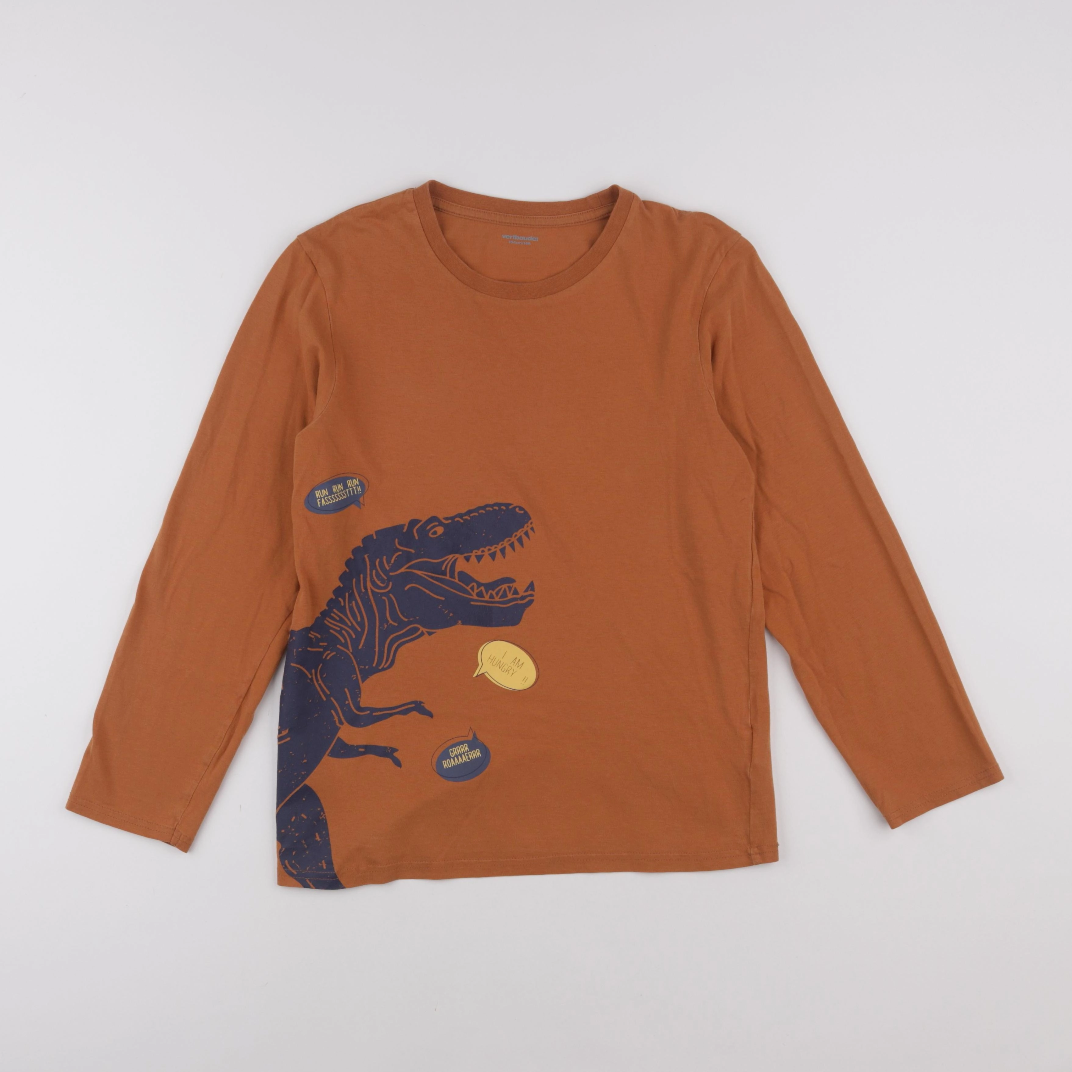 Vertbaudet - tee-shirt orange - 14 ans