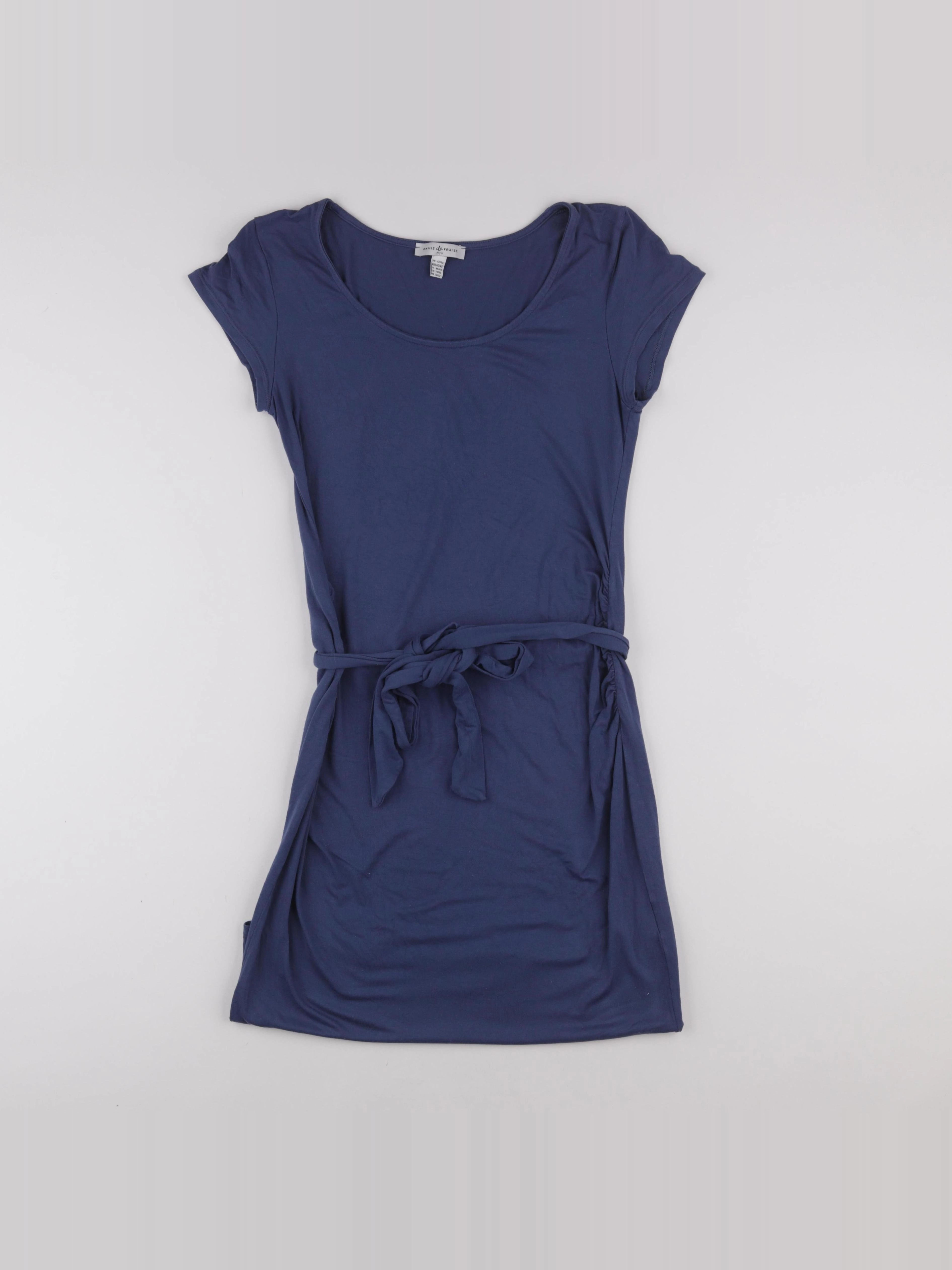 Envie de fraise - robe grossesse bleu - 42 à 44