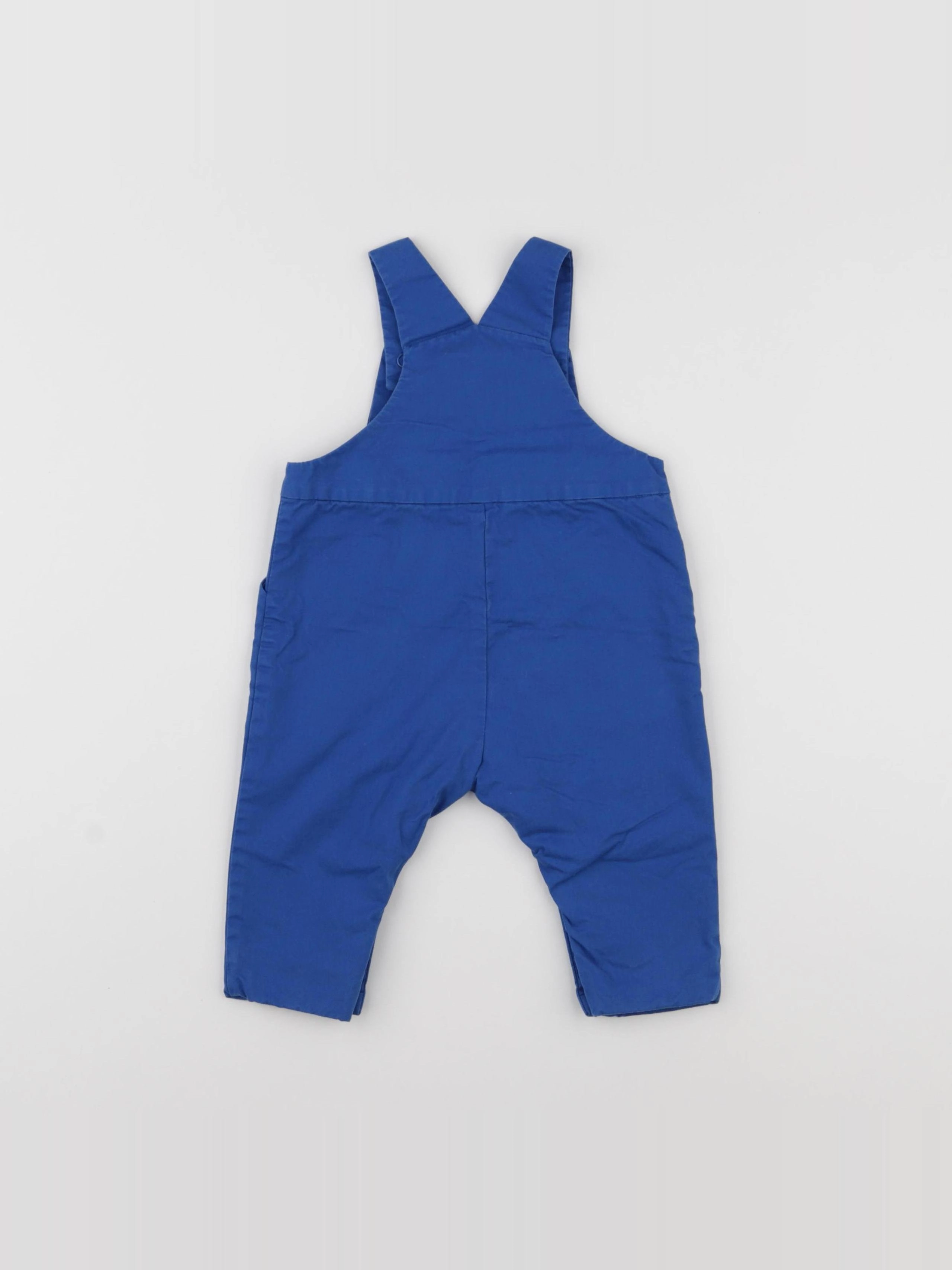 Jacadi - salopette bleu - 6 mois