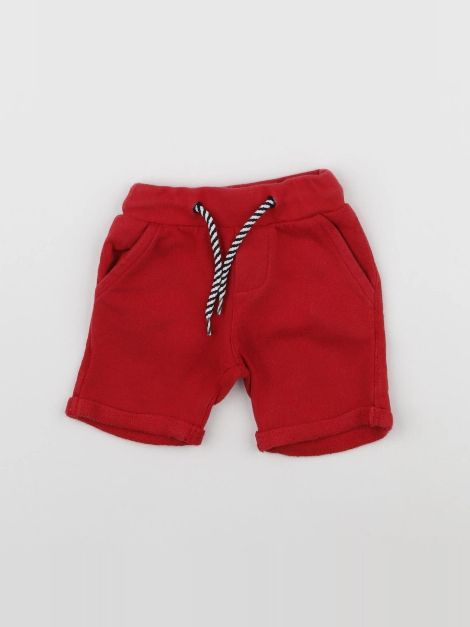 IKKS - short rouge - 6 mois