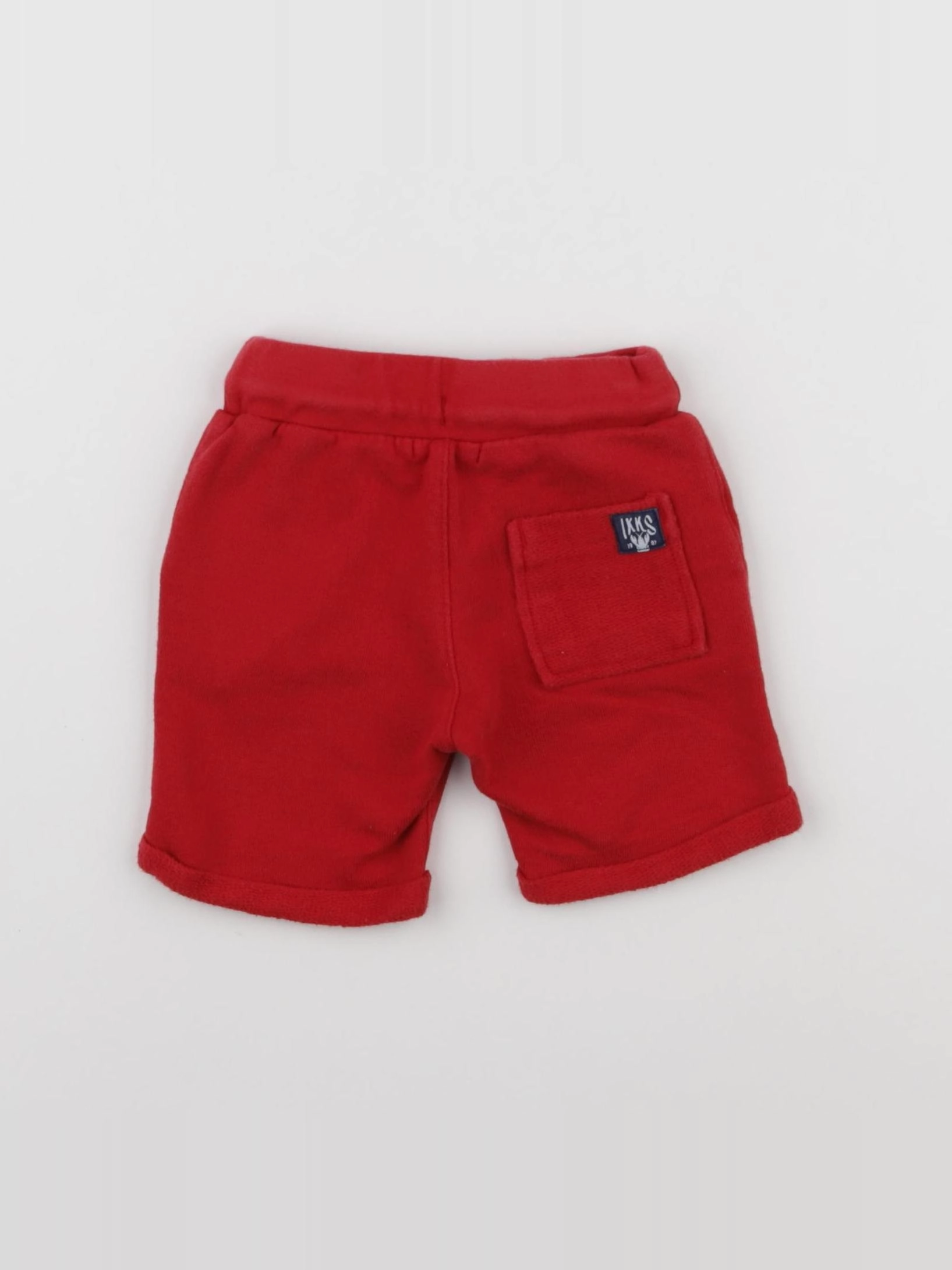 IKKS - short rouge - 6 mois