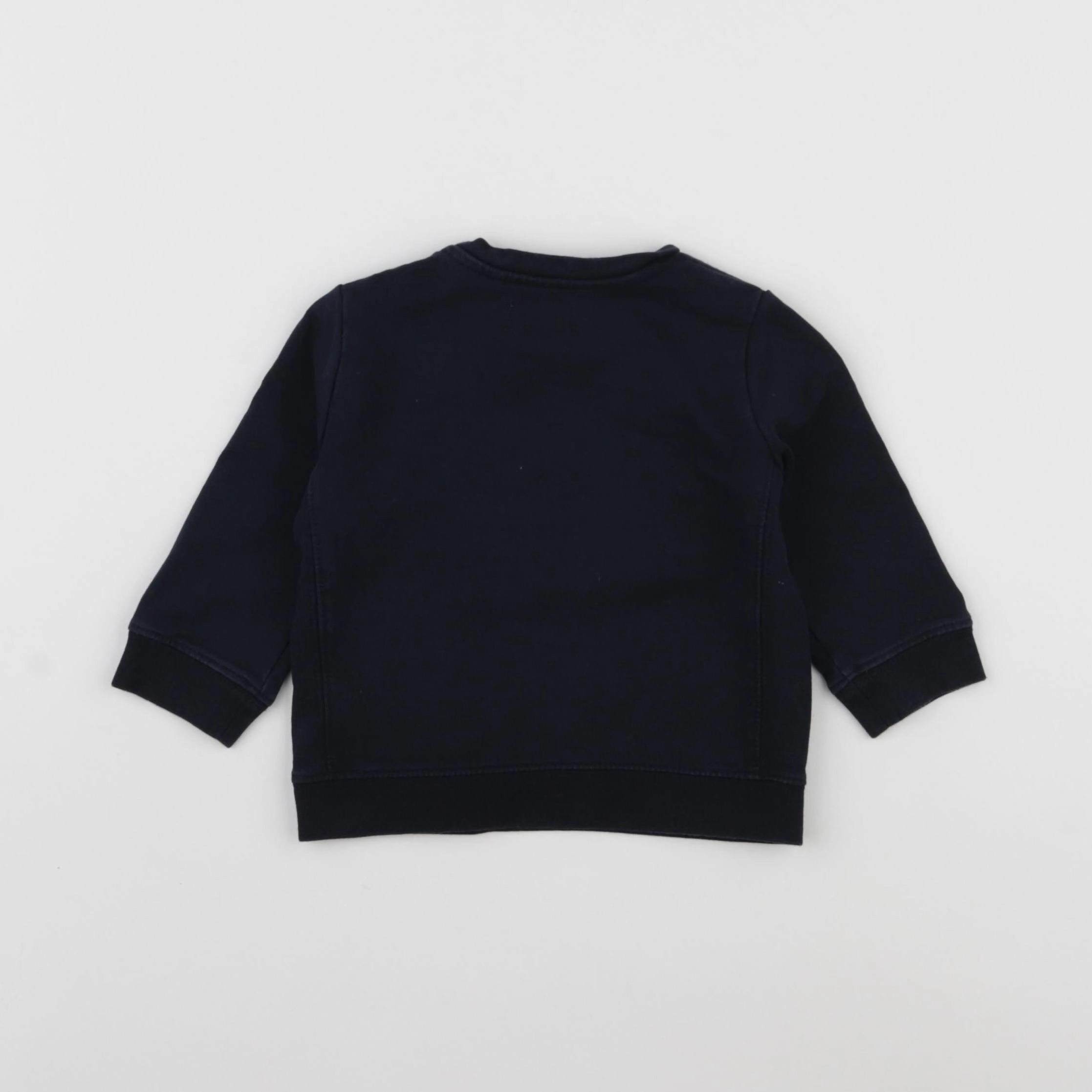 IKKS - sweat bleu - 6 mois