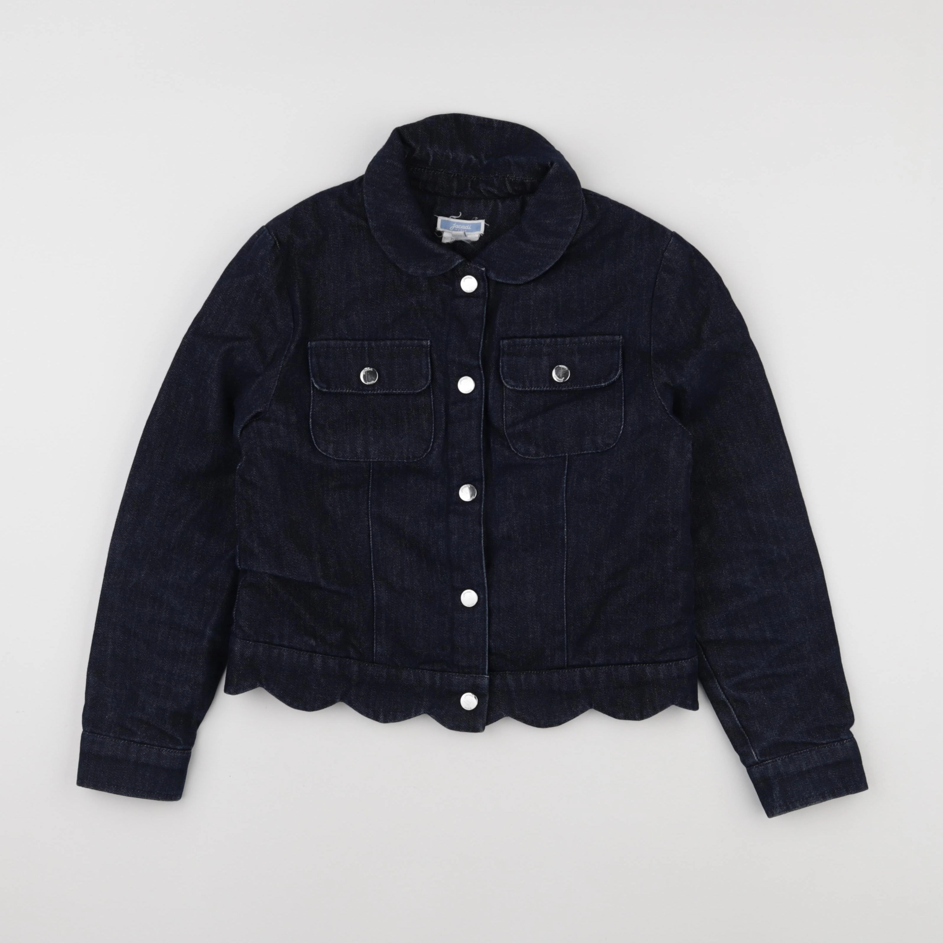 Jacadi - veste doublé bleu - 10 ans