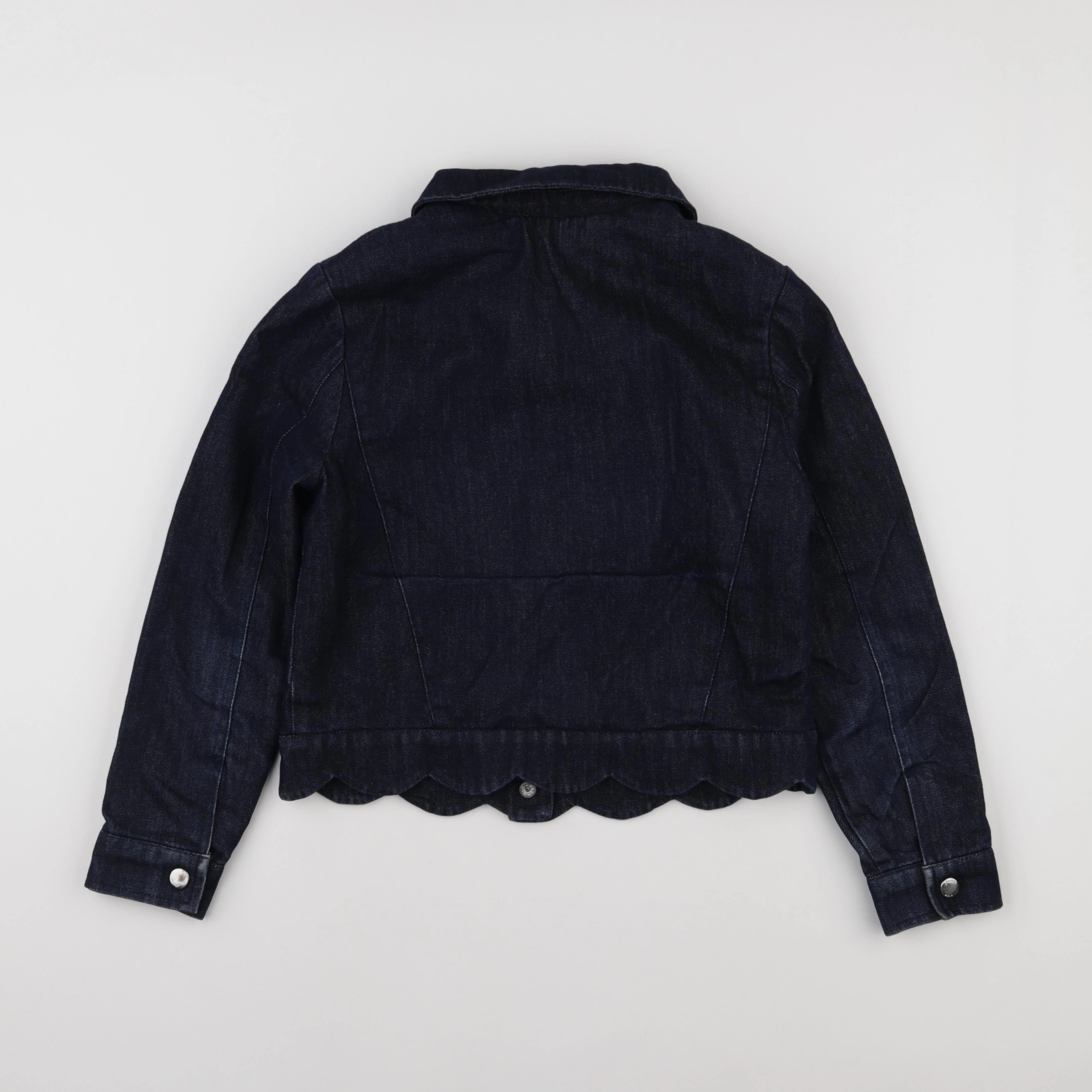 Jacadi - veste doublé bleu - 10 ans