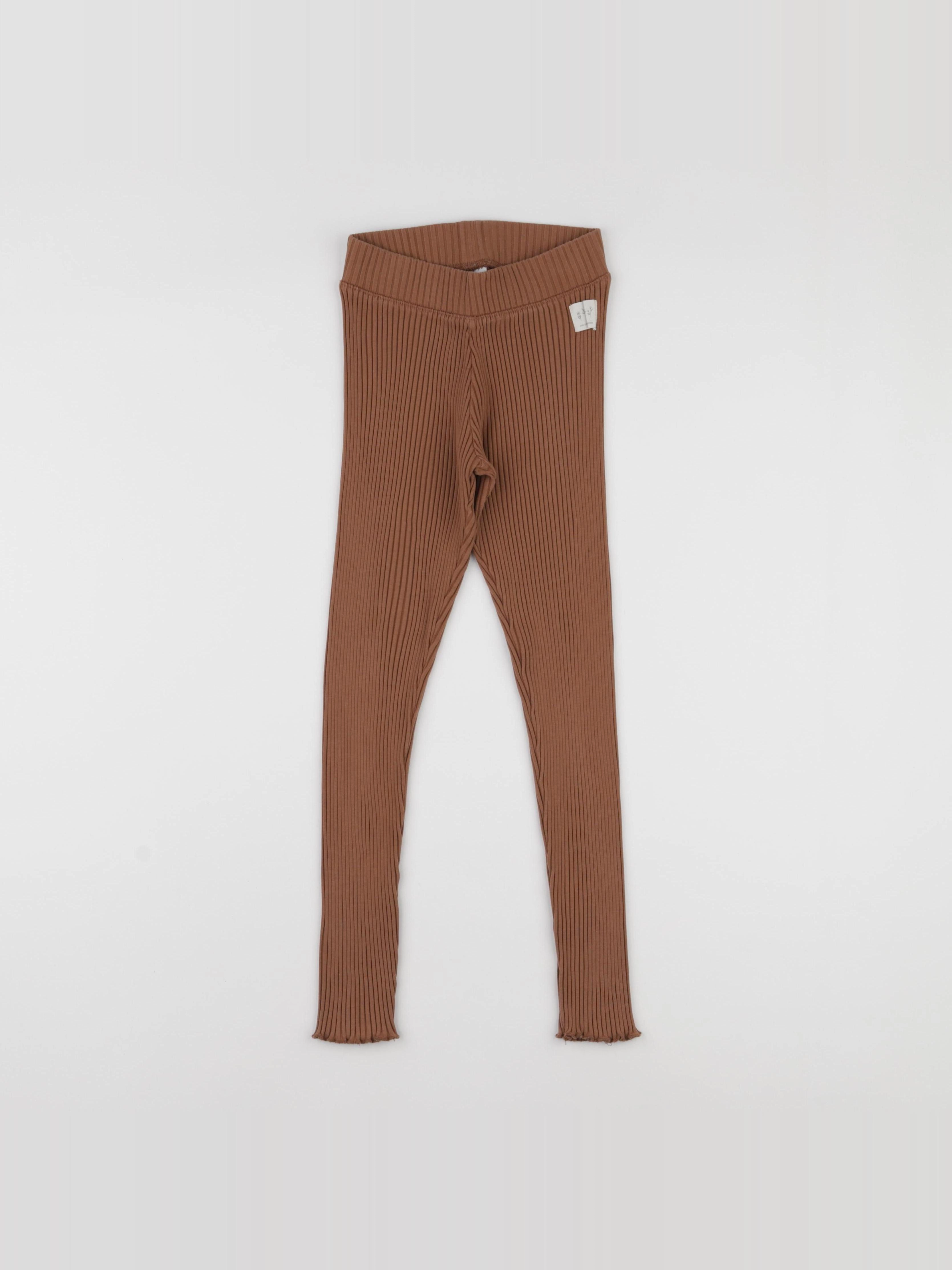 Zara - legging marron - 9 ans