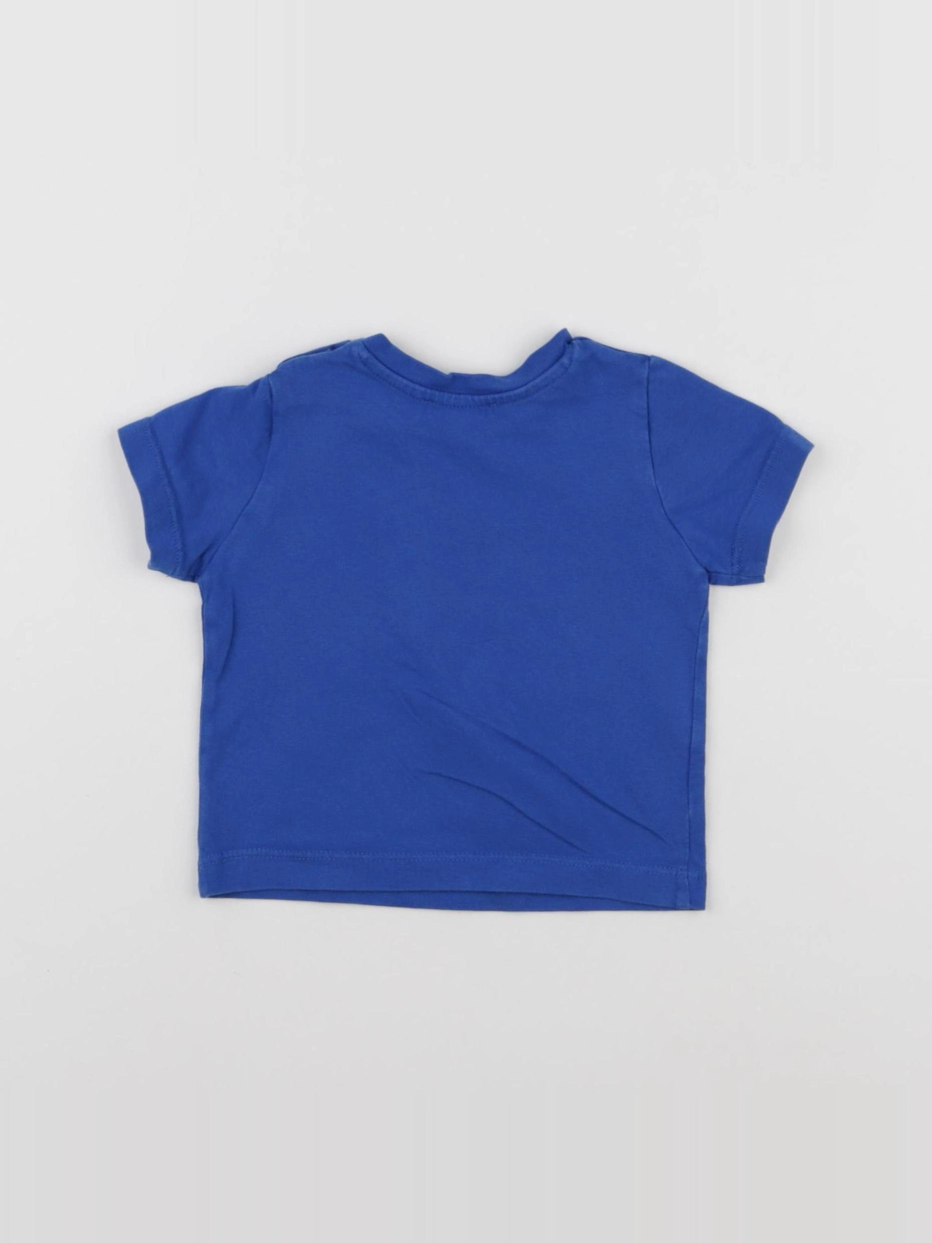 Jacadi - tee-shirt bleu - 6 mois