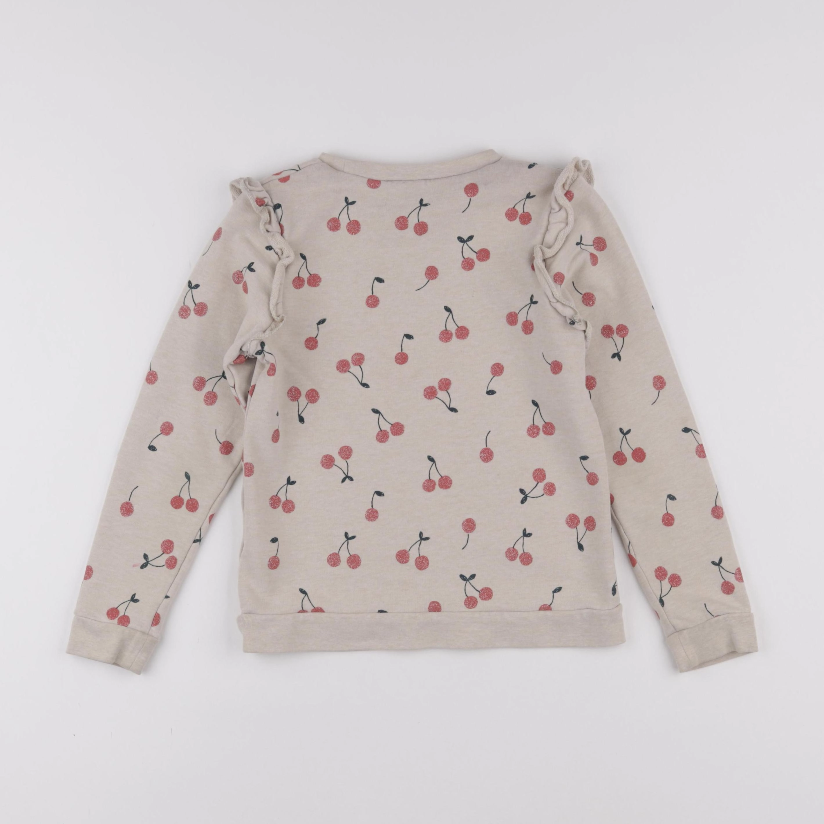 Vertbaudet - sweat rose - 8 ans
