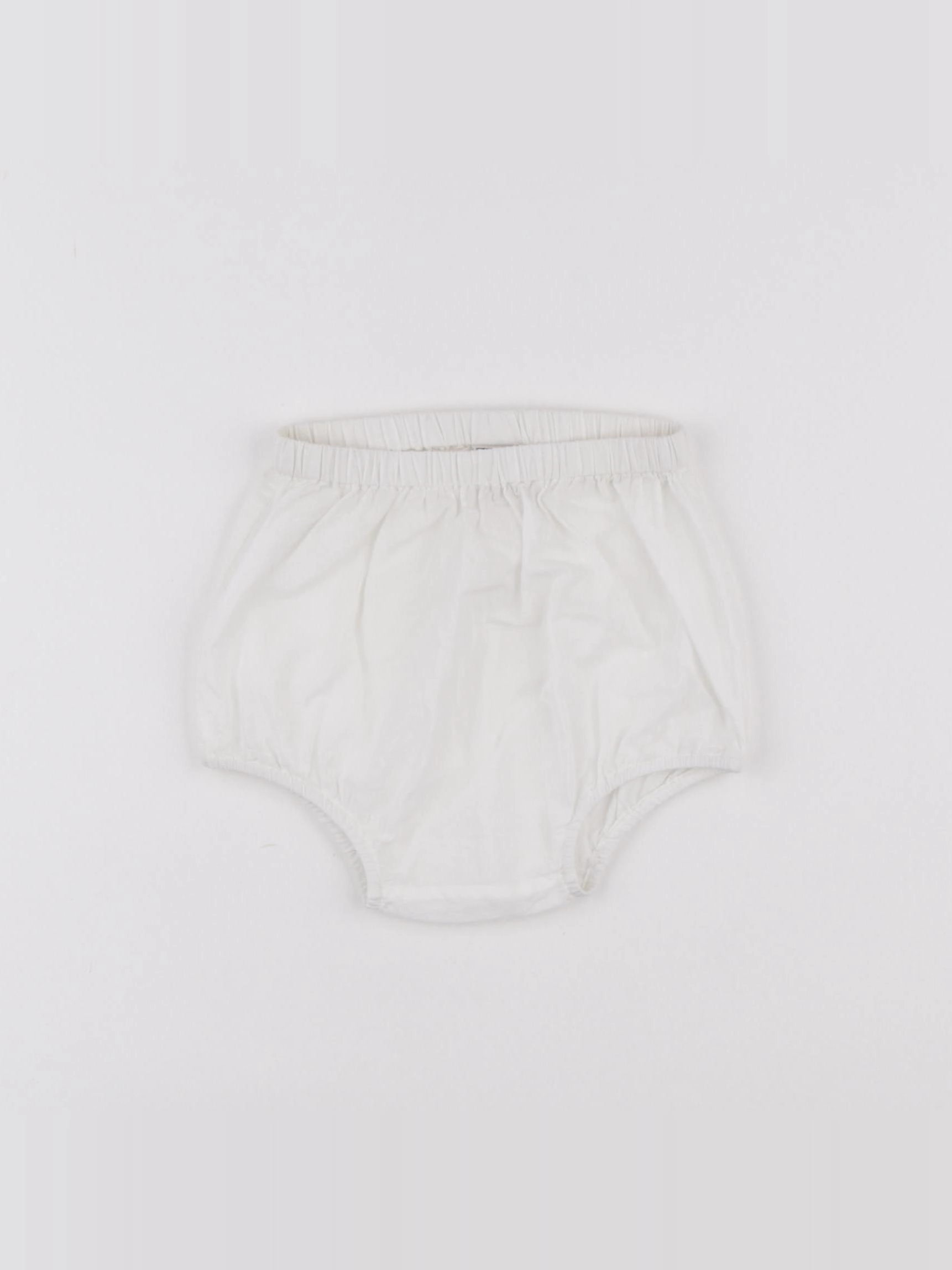 Bonton - bloomer blanc - 6 mois