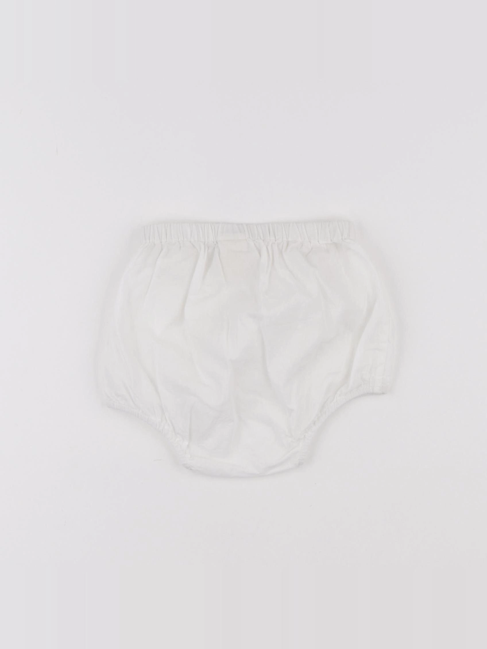 Bonton - bloomer blanc - 6 mois