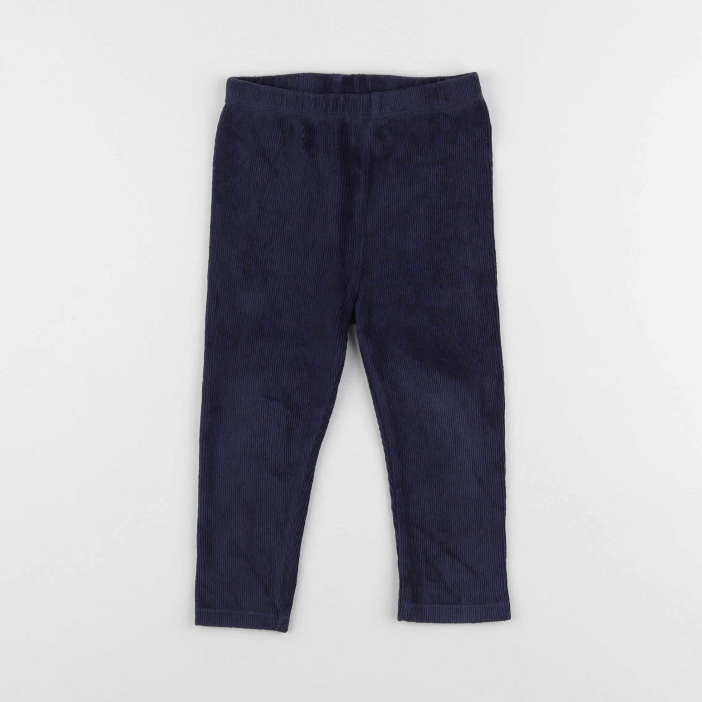 Vertbaudet - legging bleu - 36 mois