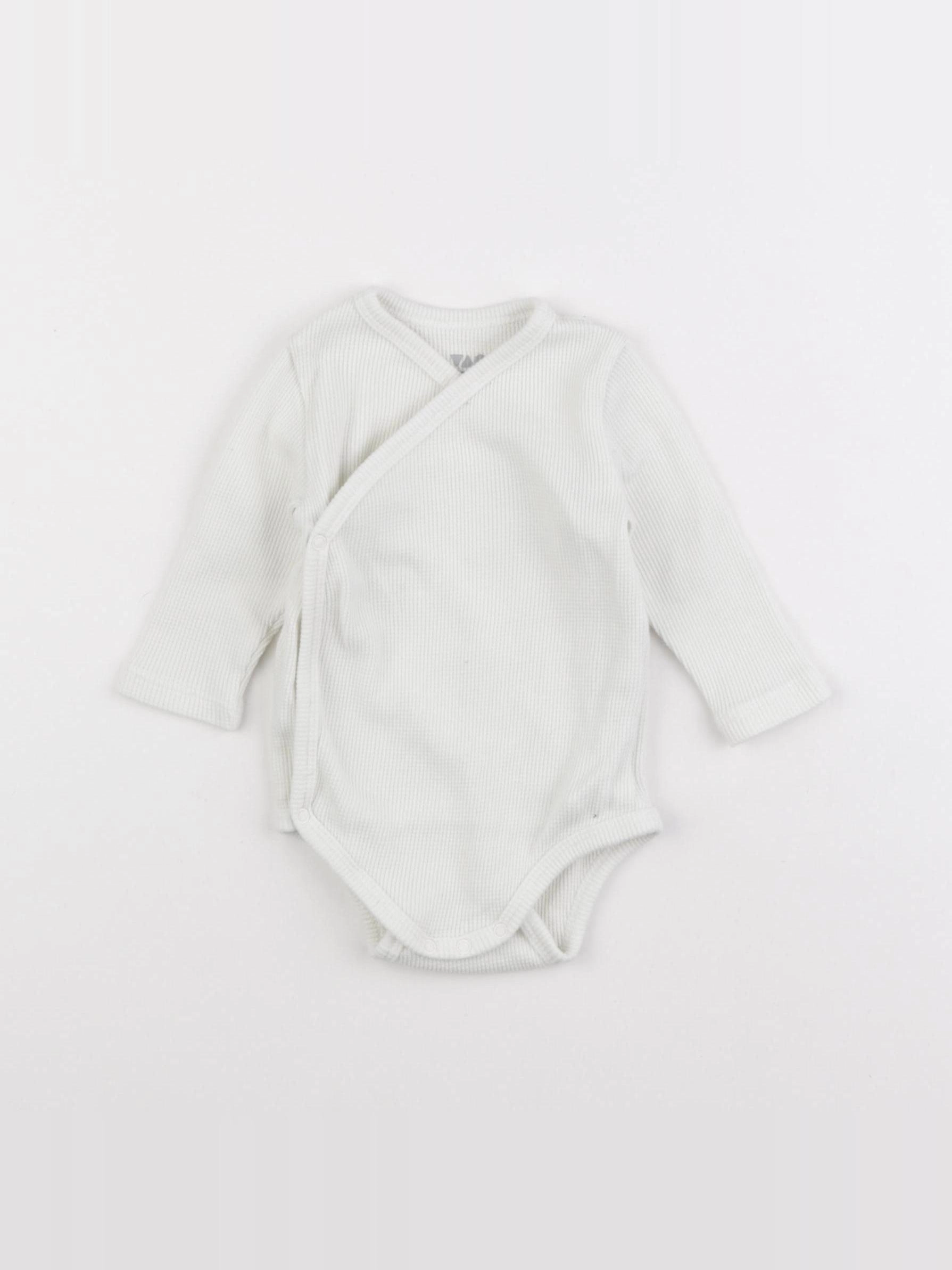 Tape à l'oeil - body beige - 6 mois