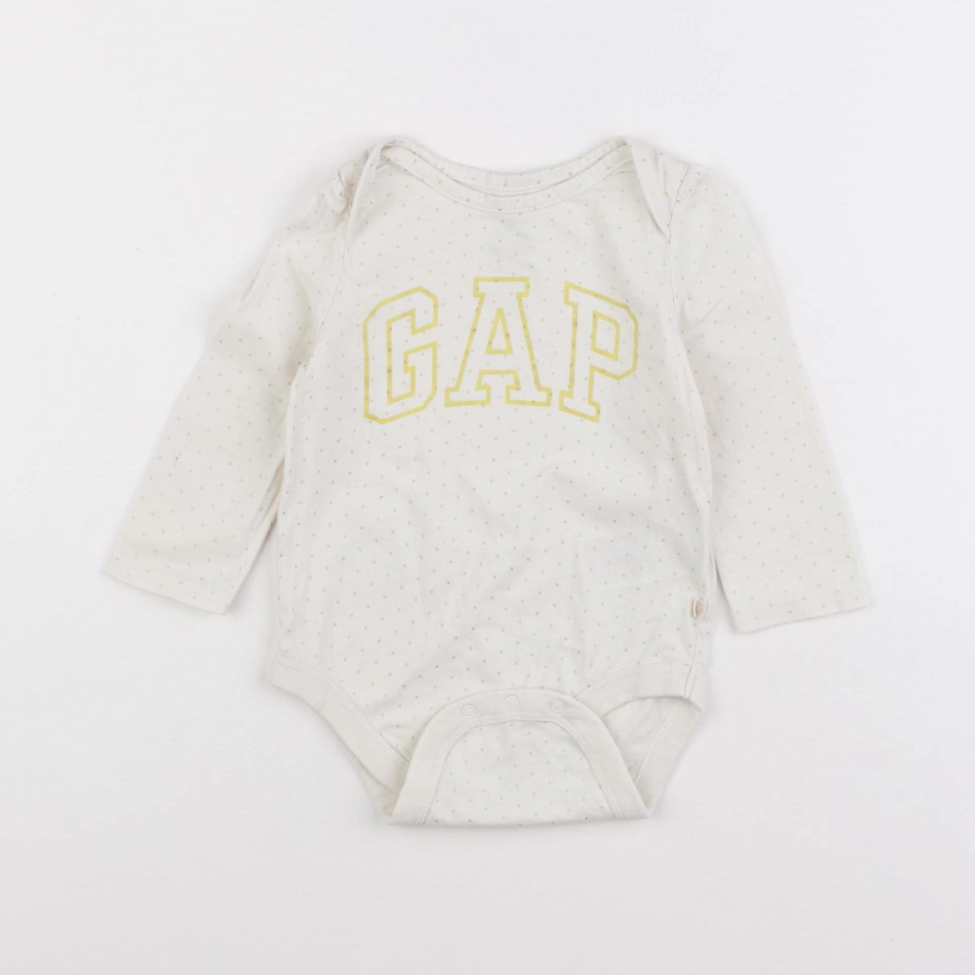GAP - body beige - 6/12 mois
