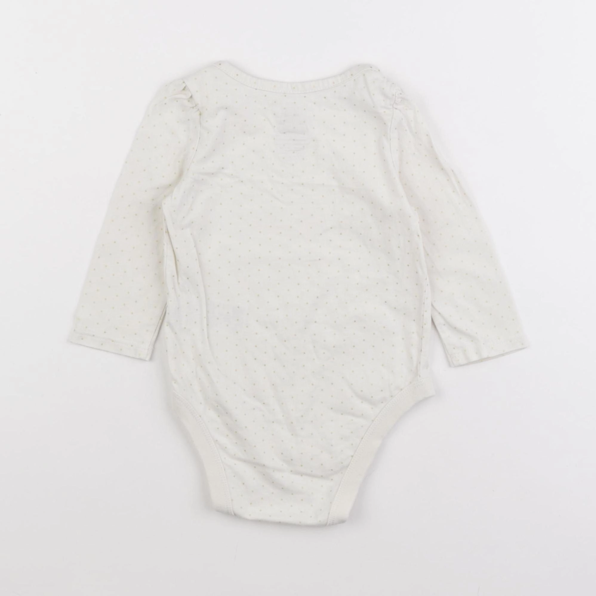 GAP - body beige - 6/12 mois
