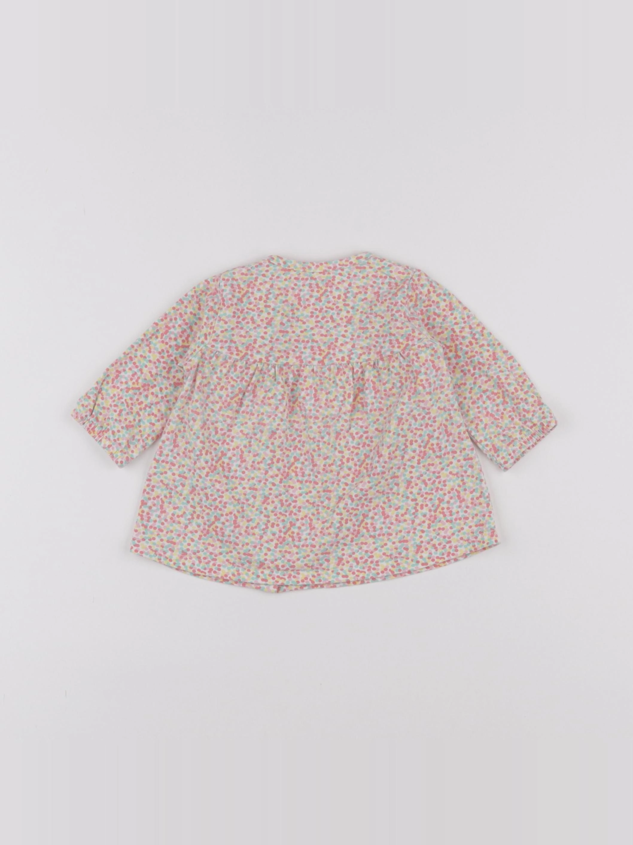 Vertbaudet - tee-shirt multicolore - 1 mois