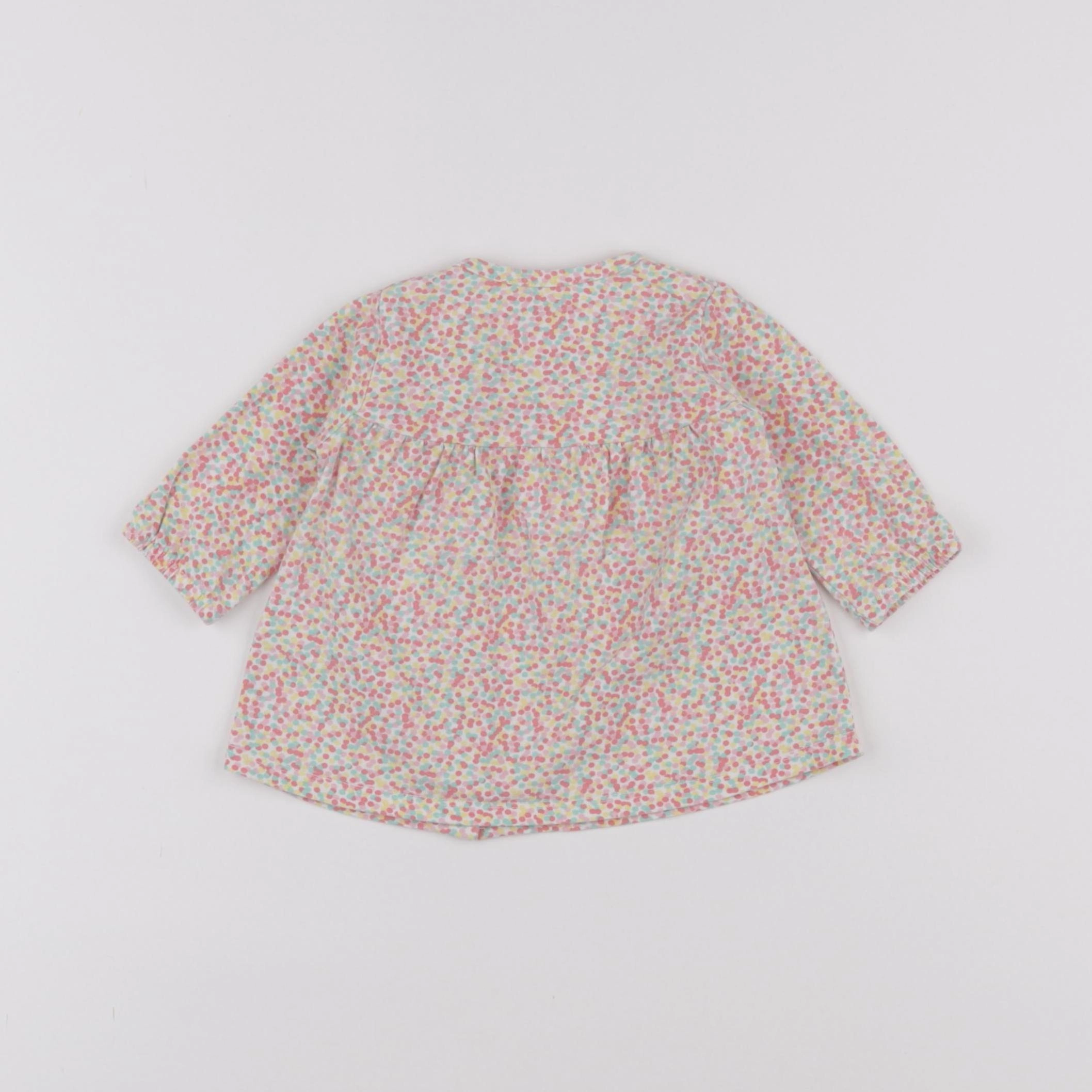 Vertbaudet - tee-shirt multicolore - 1 mois