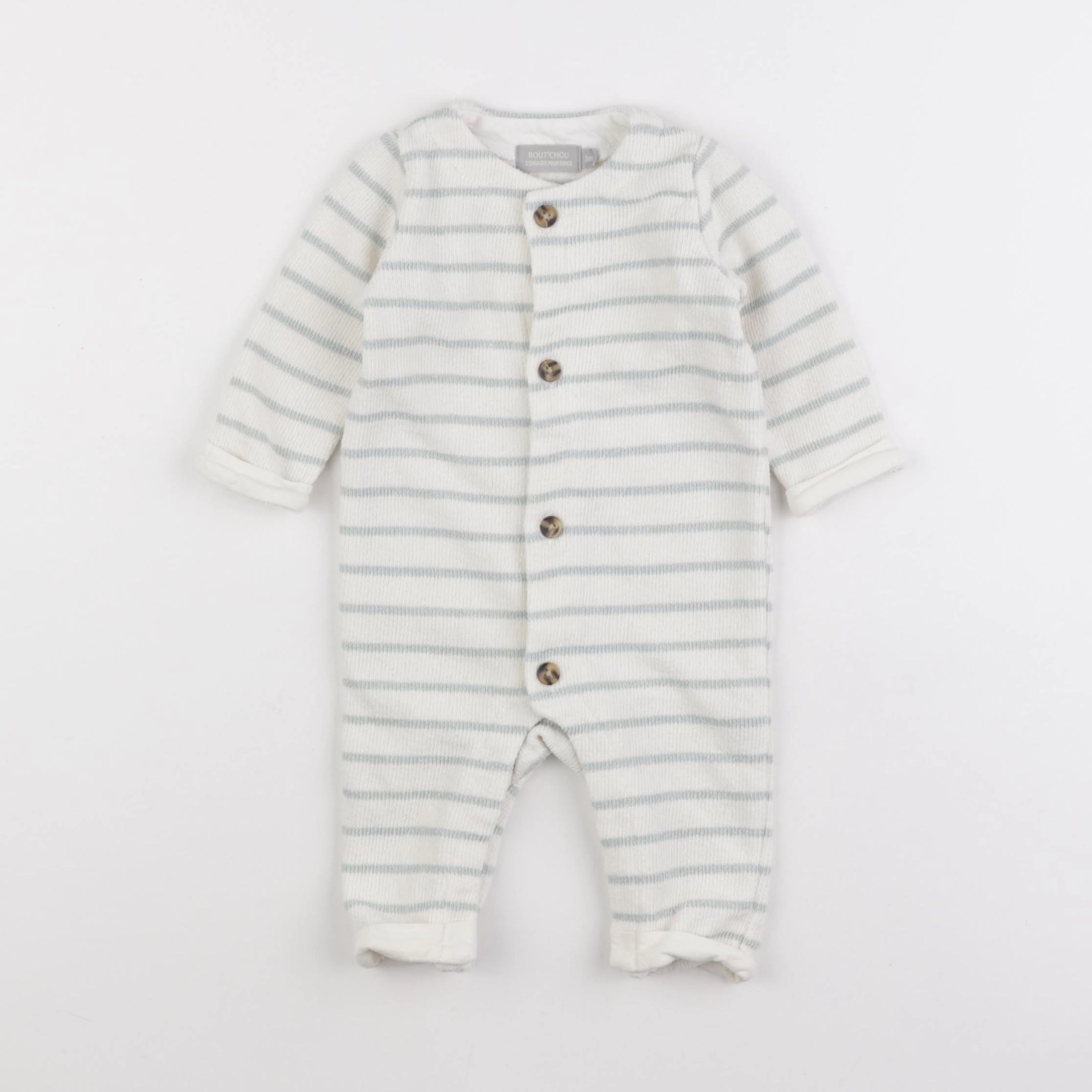 Boutchou - combinaison blanc - 3 mois