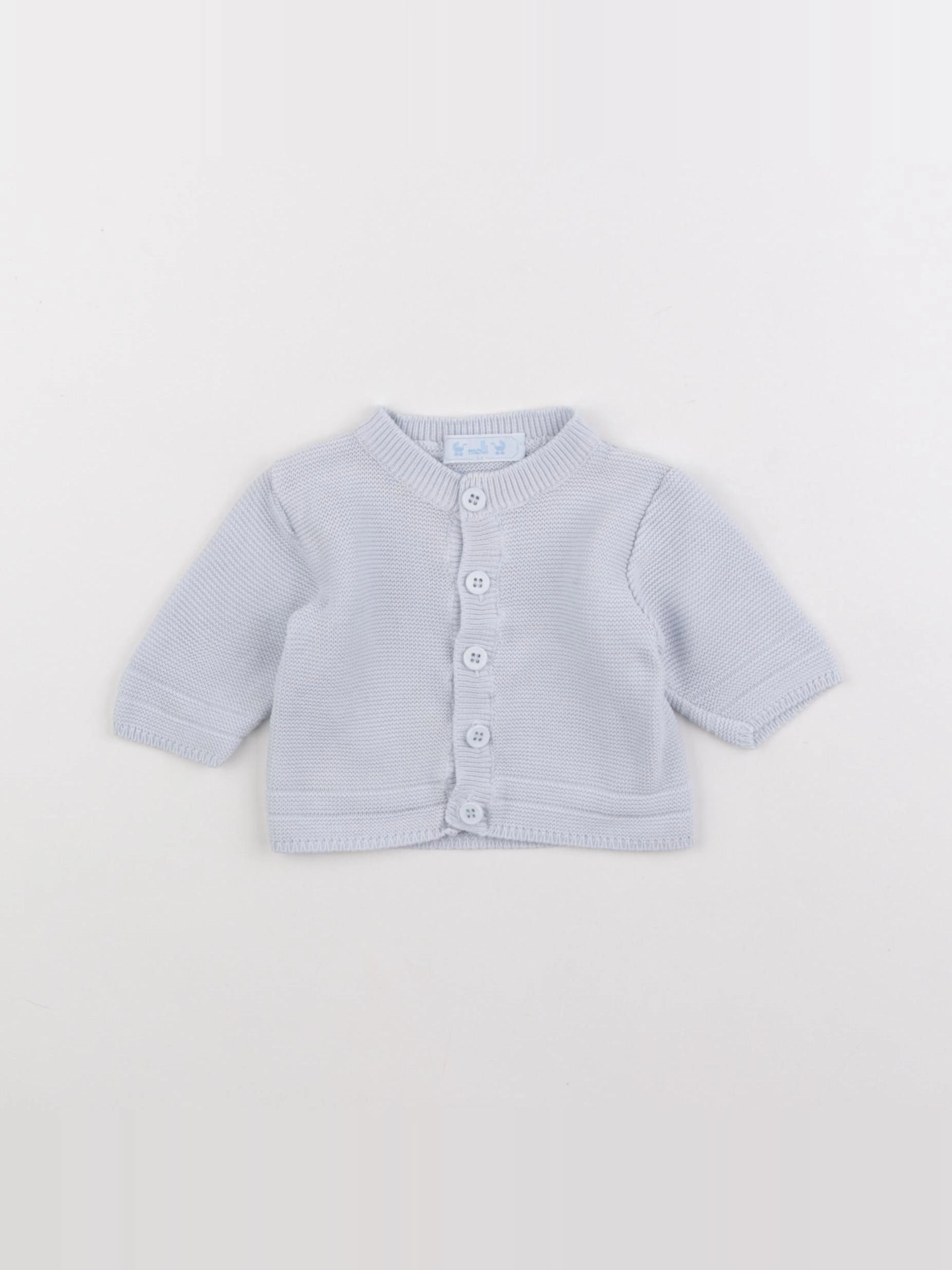 Molli - gilet bleu - 3 mois
