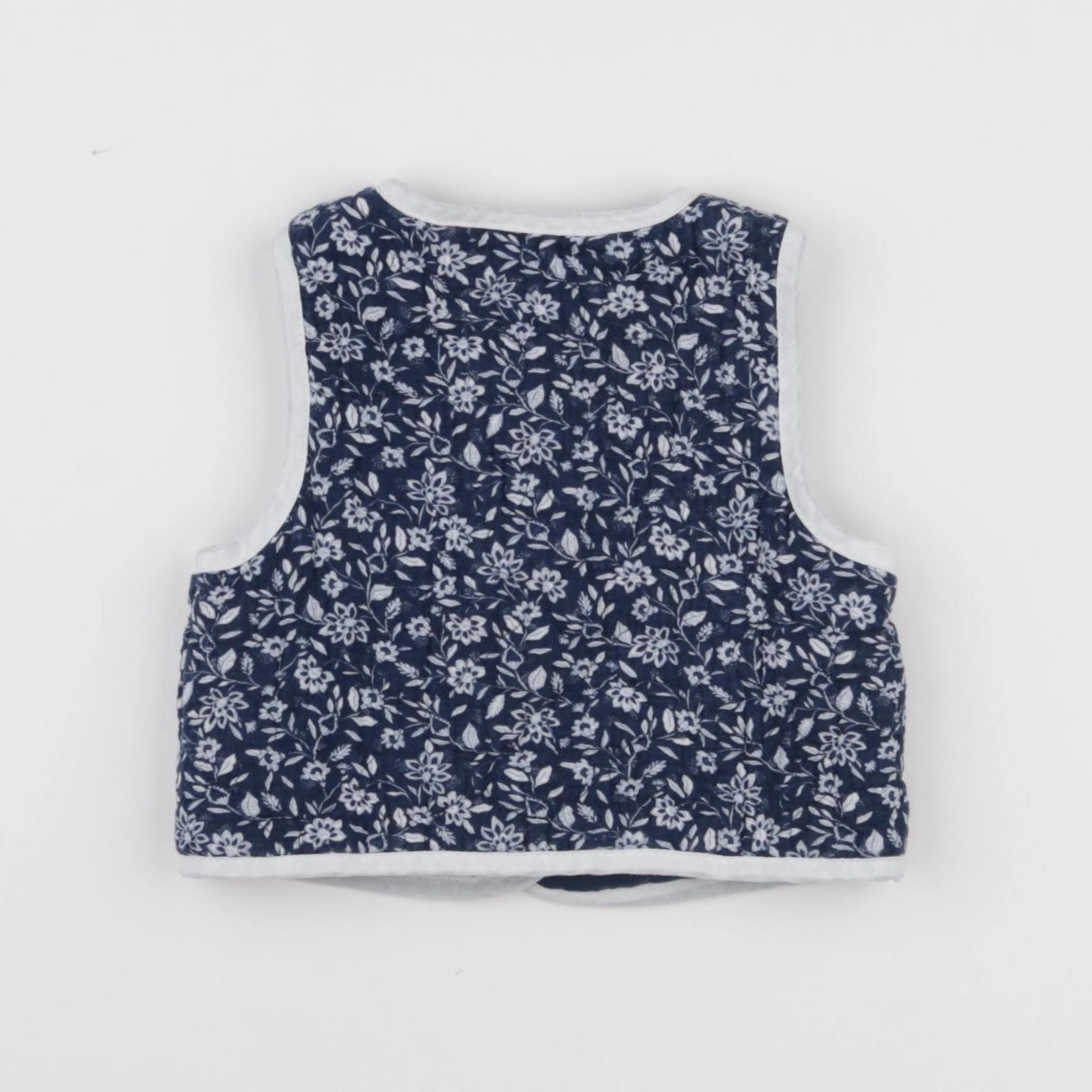Vertbaudet - gilet bleu - 18 mois