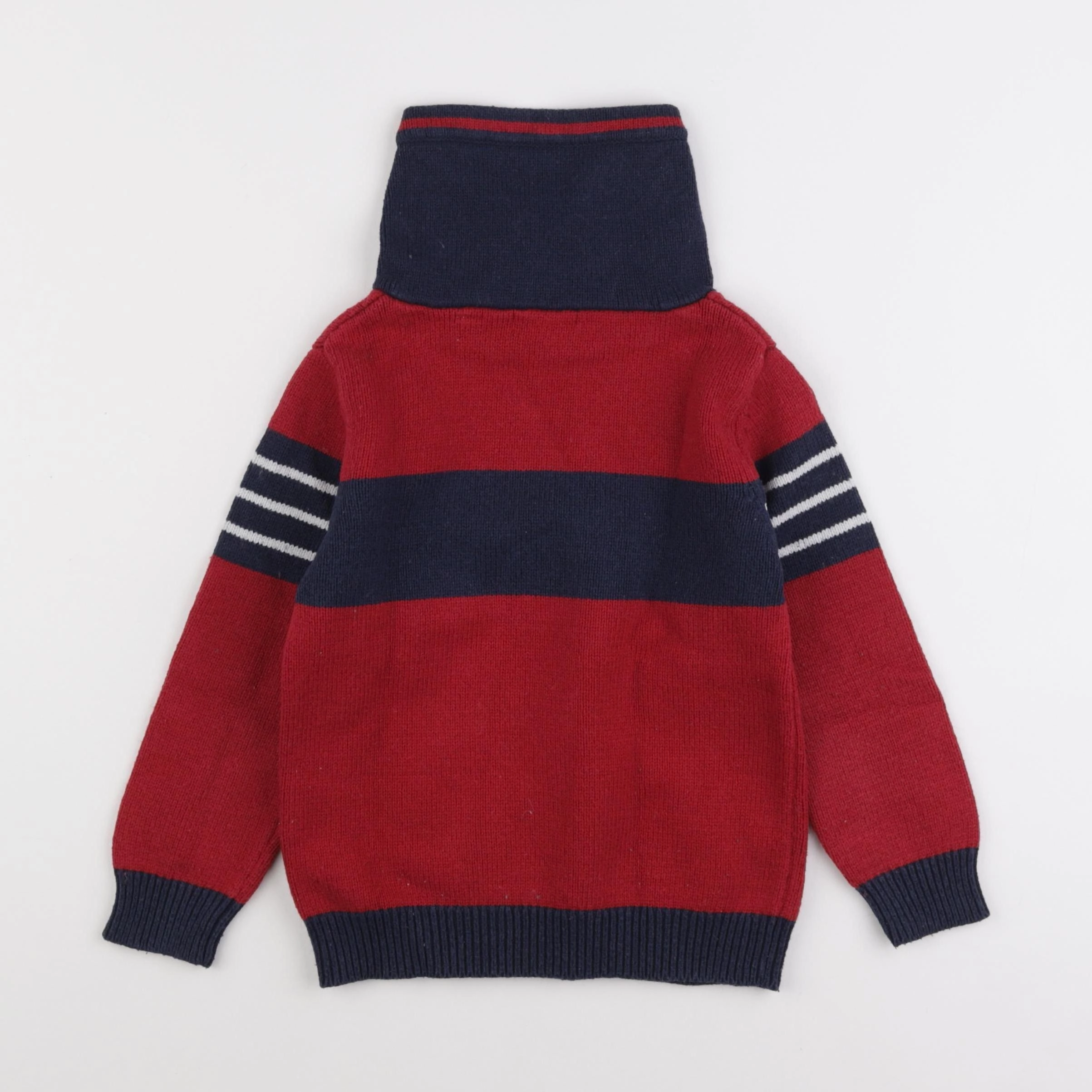Okaidi - pull rouge - 5 ans