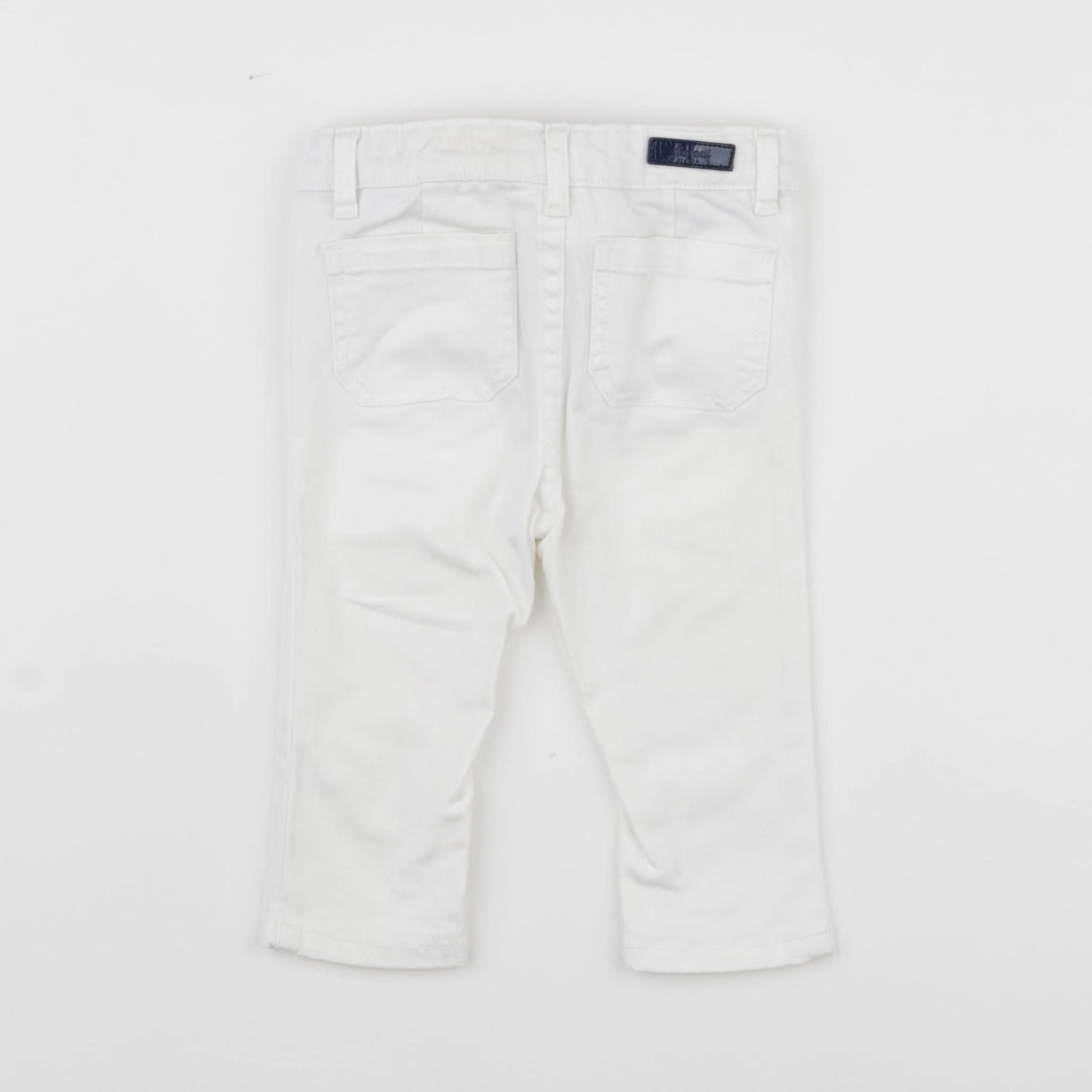 Jacadi - pantalon blanc - 12 mois