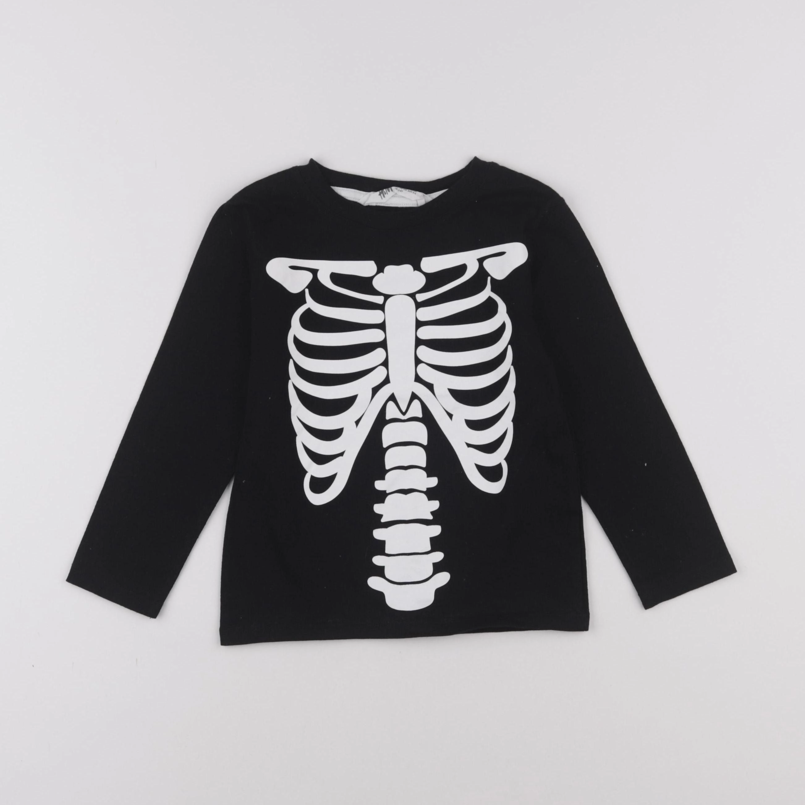 H&M - tee-shirt noir - 3/4 ans