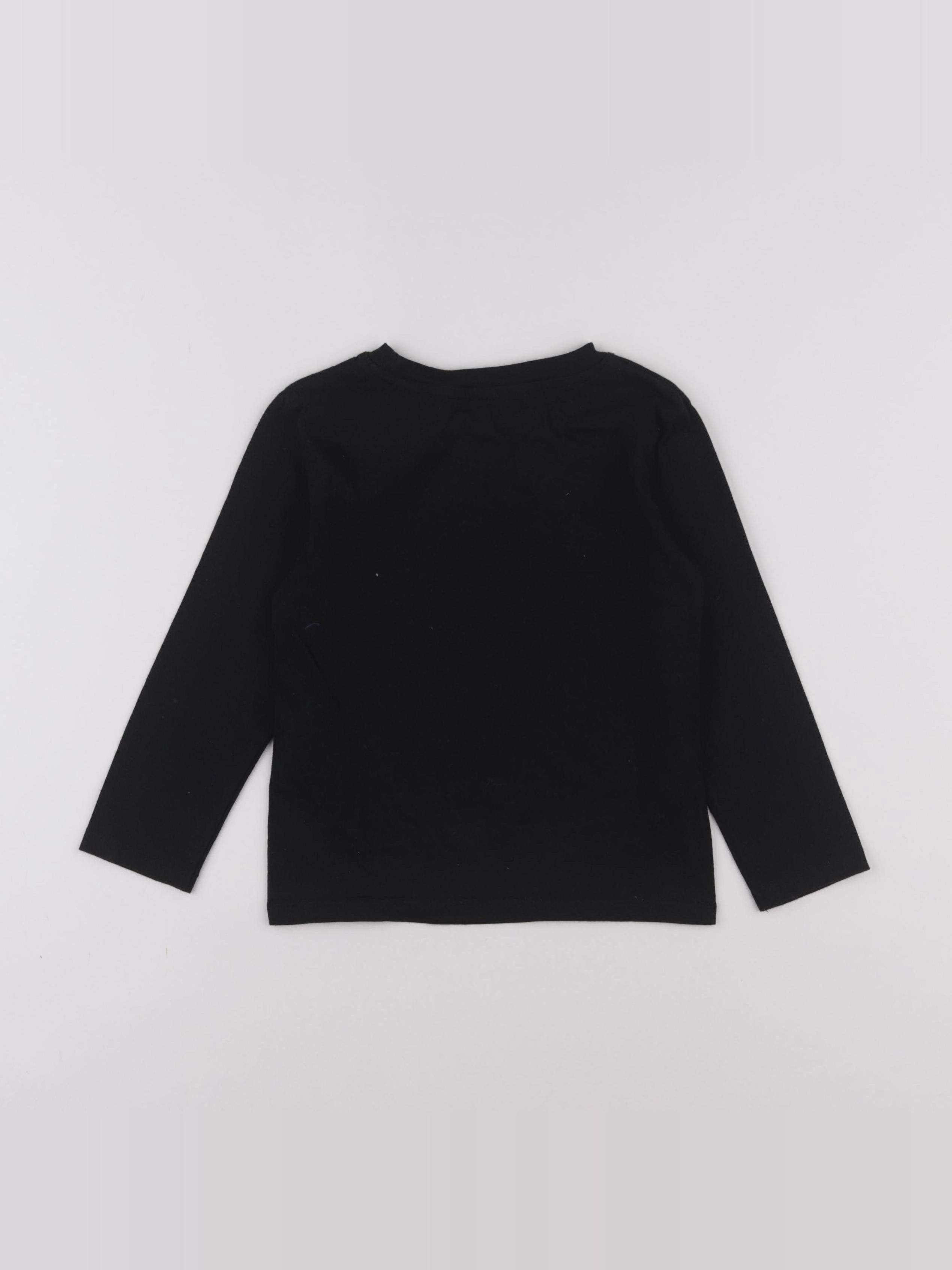 H&M - tee-shirt noir - 3/4 ans