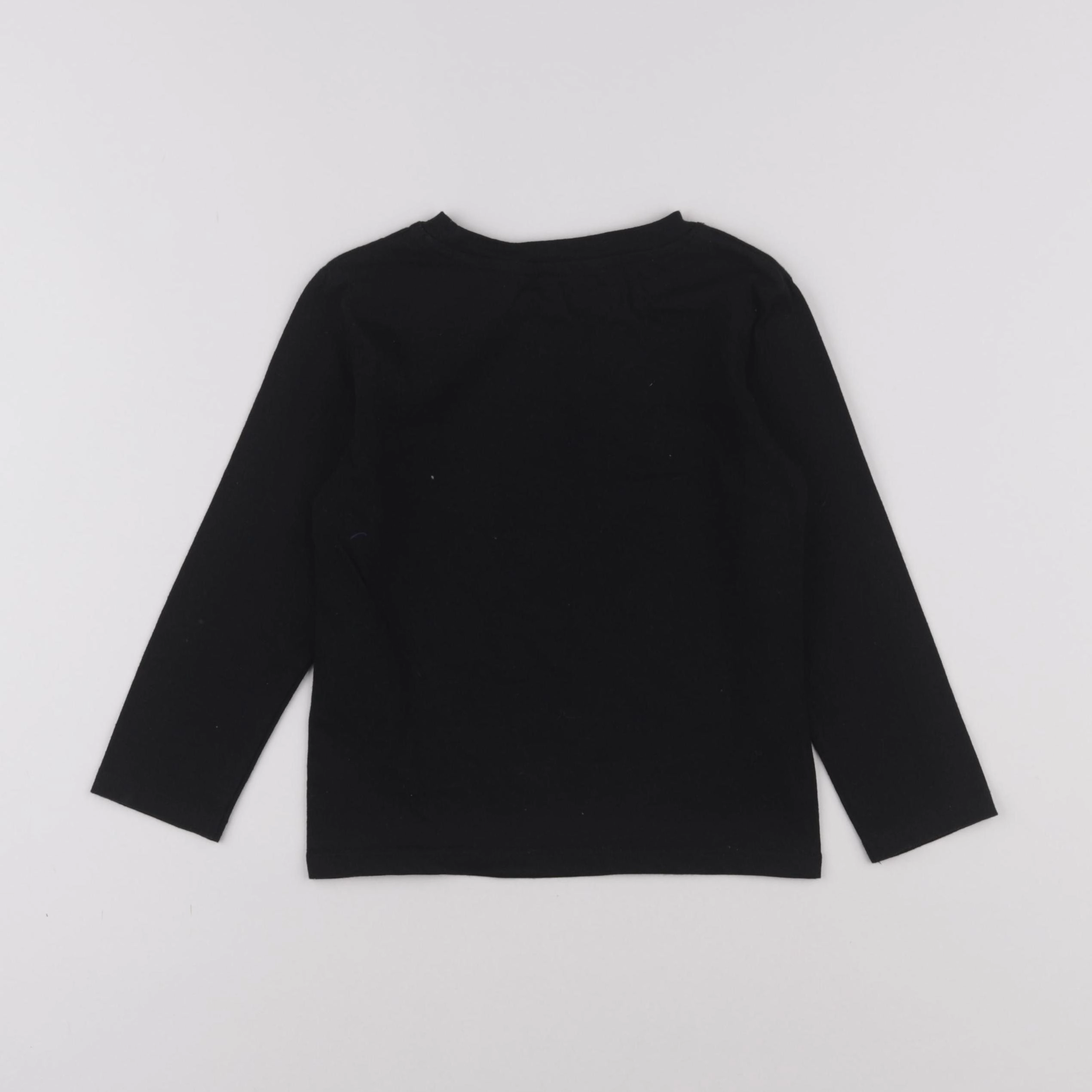 H&M - tee-shirt noir - 3/4 ans