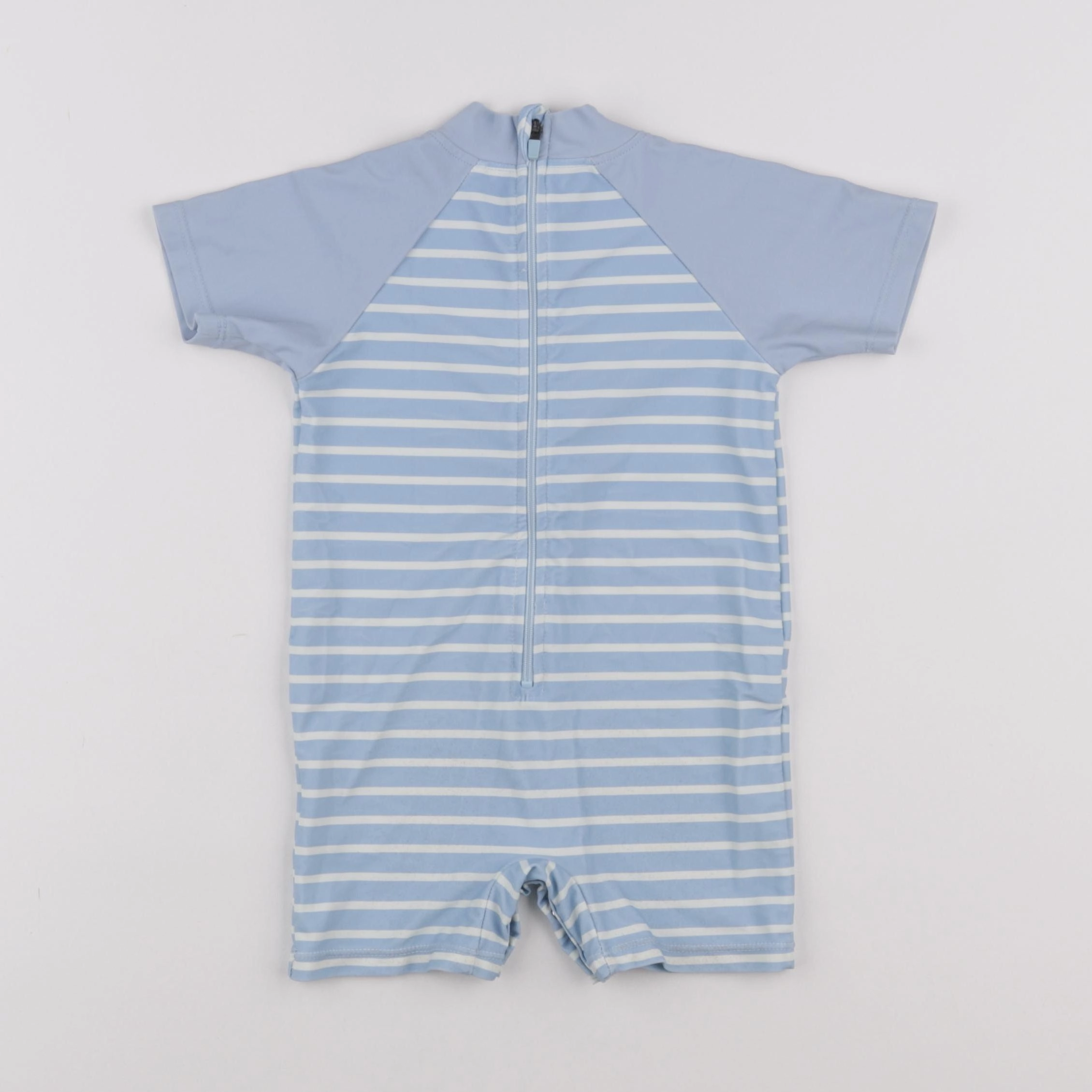 Vertbaudet - combi de bain bleu - 2 ans