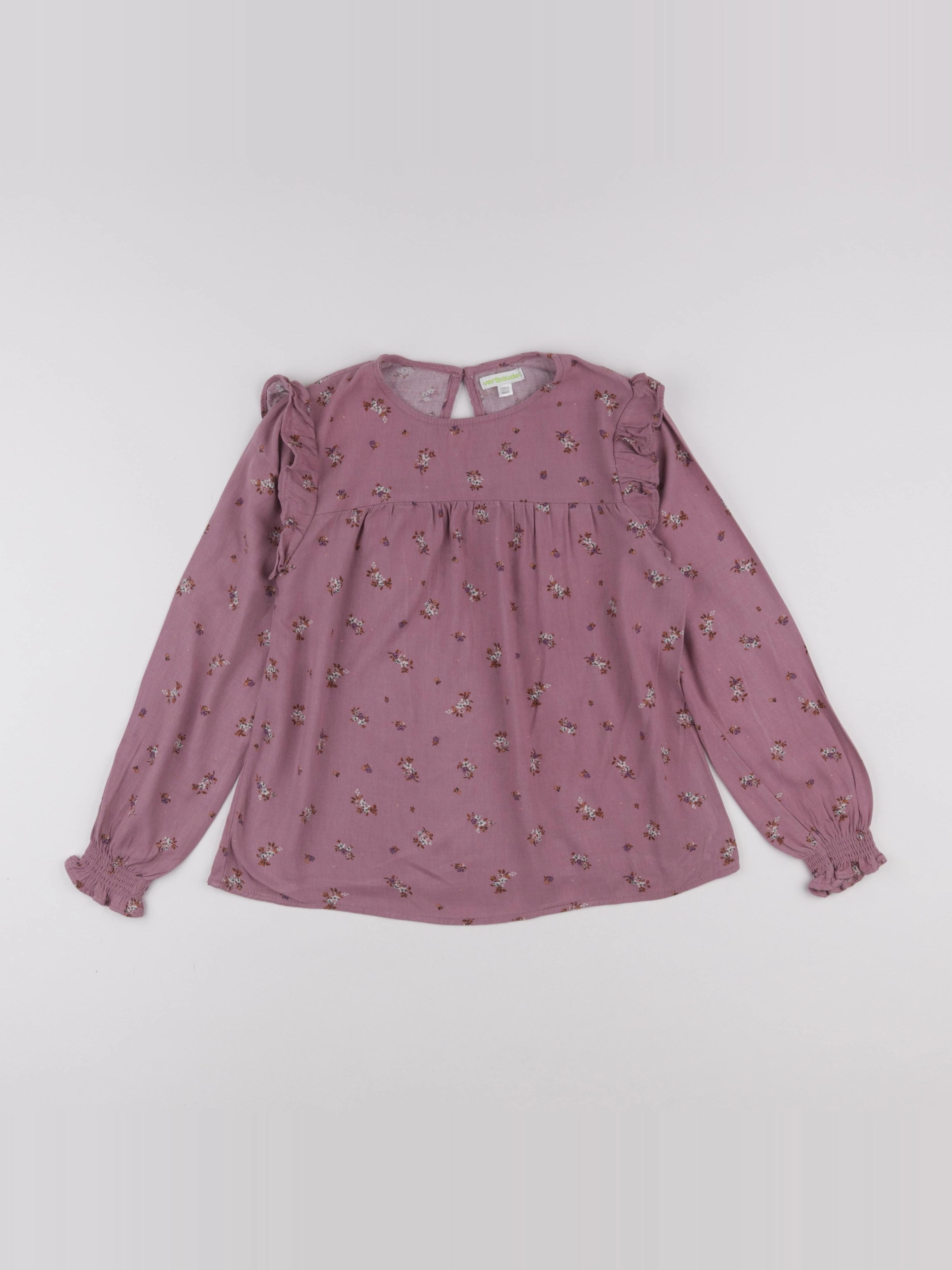 Vertbaudet - blouse violet - 9 ans