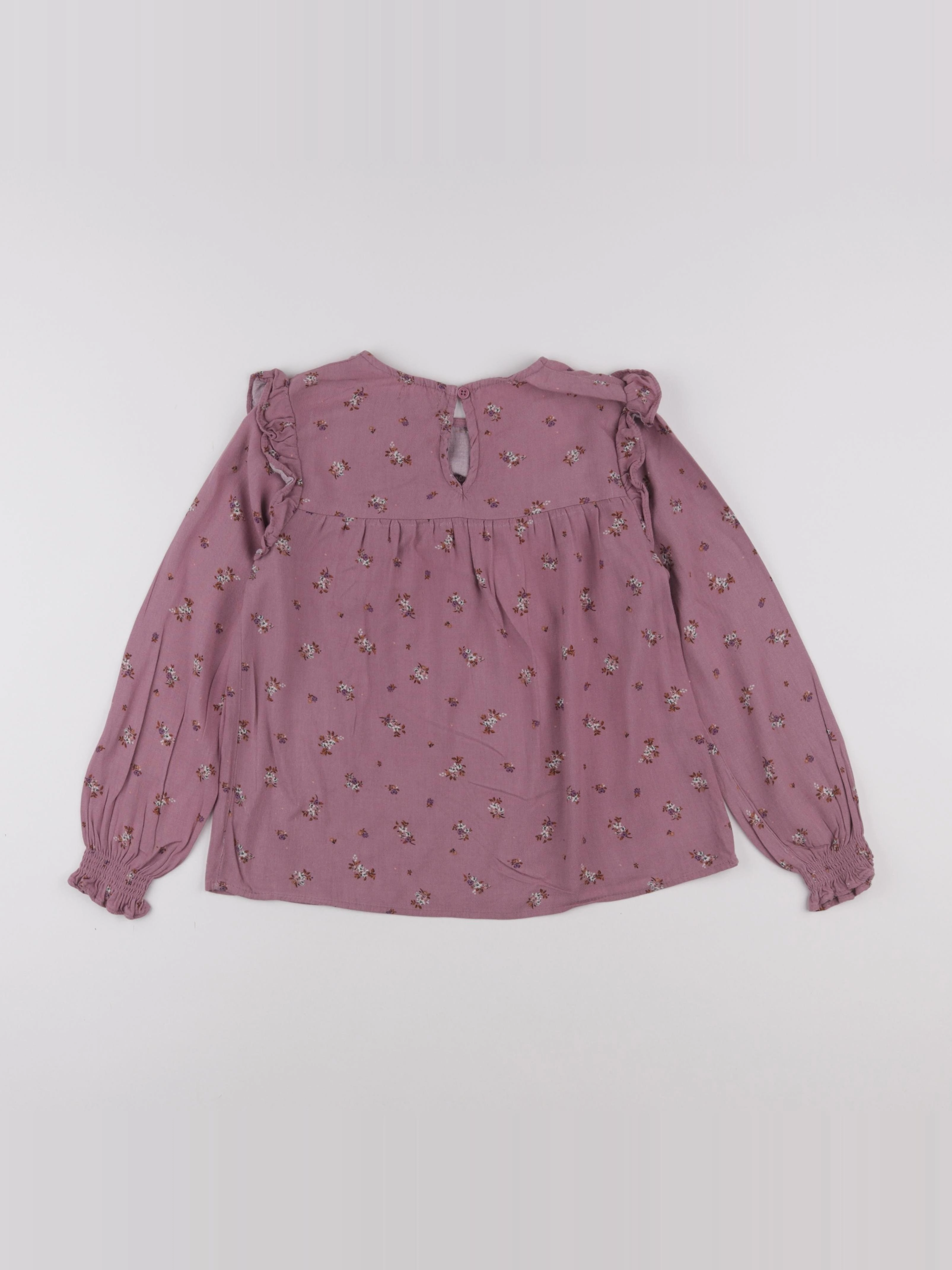 Vertbaudet - blouse violet - 9 ans