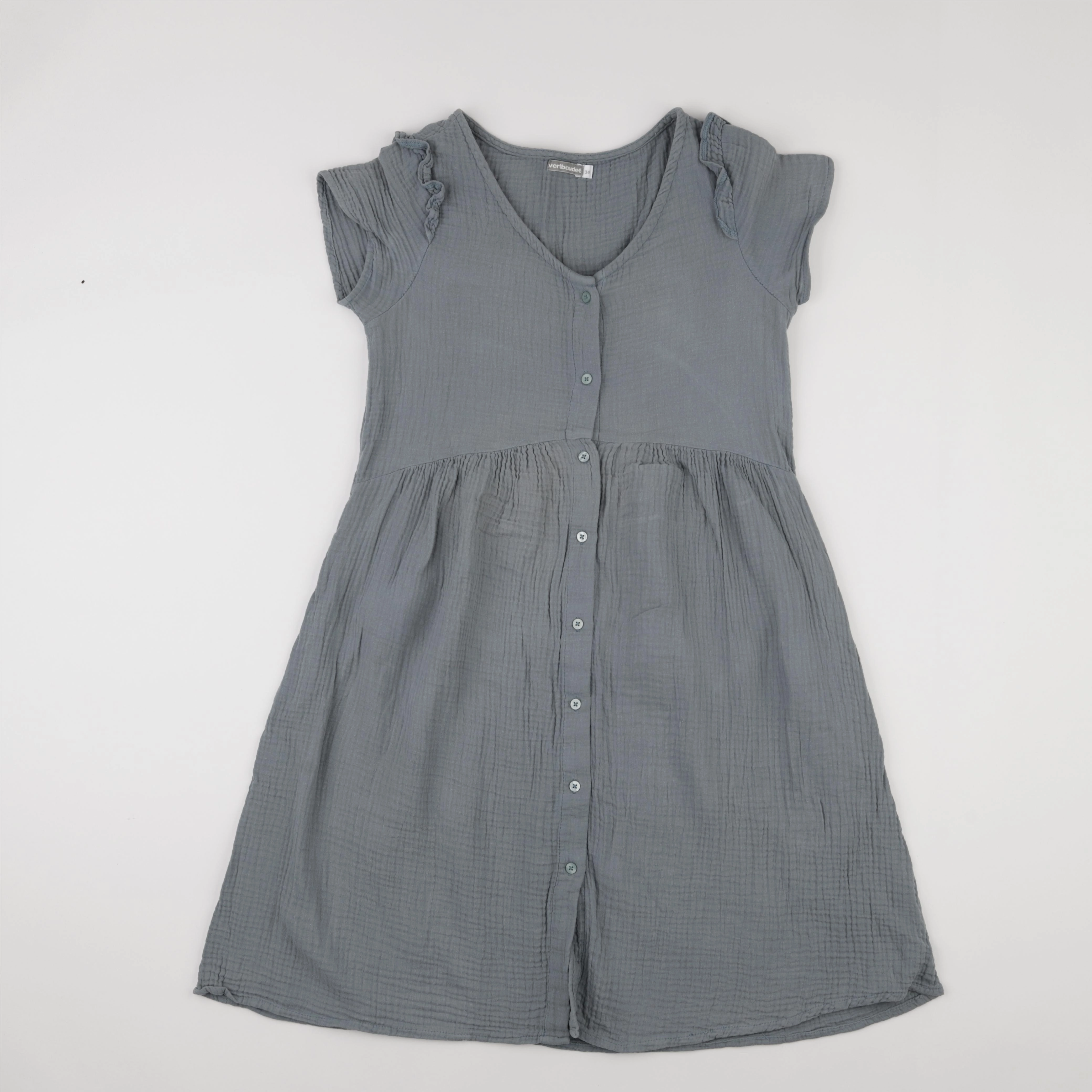 Vertbaudet - robe grossesse, allaitement vert - 34