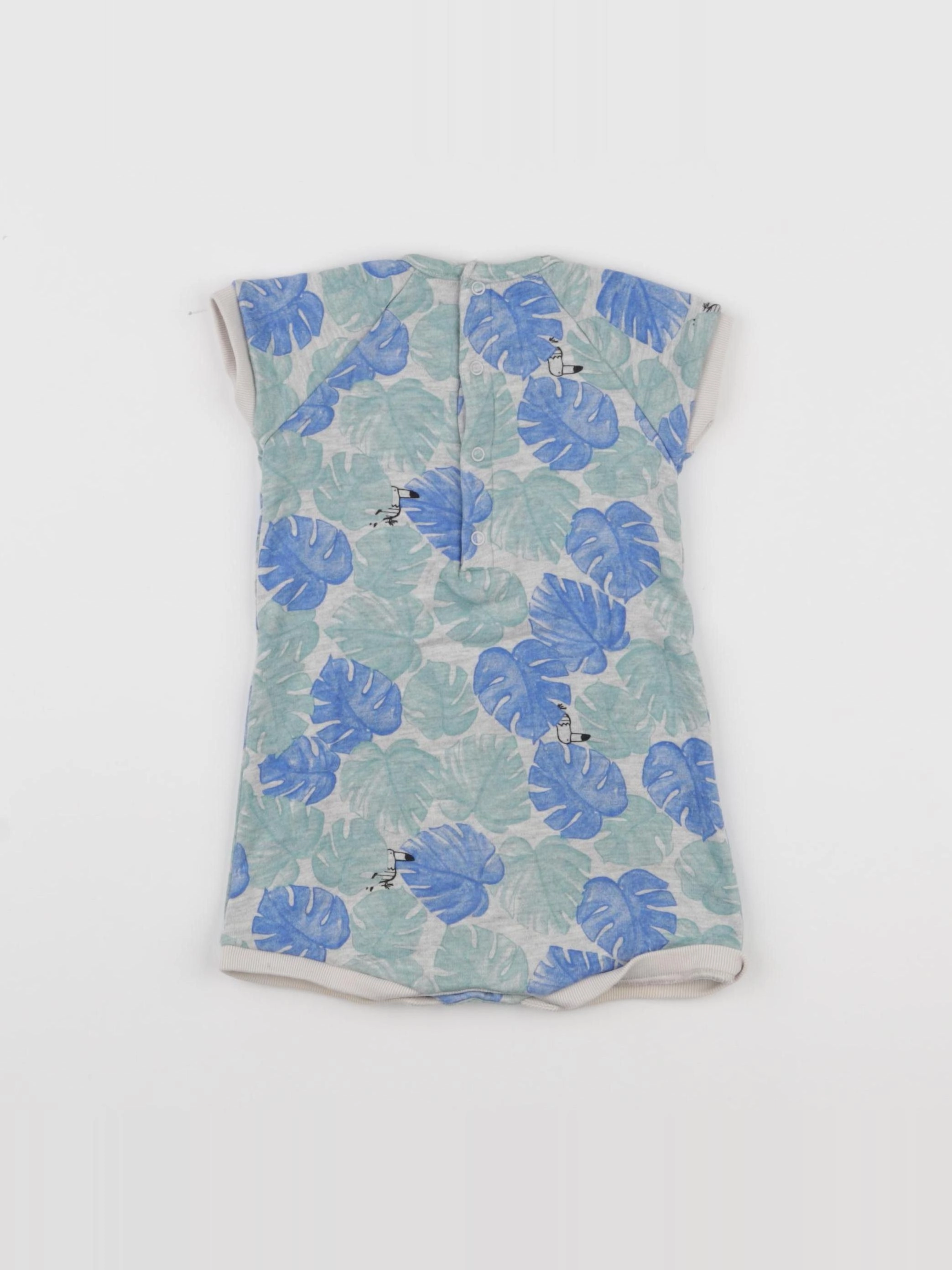 Petit Bateau - combinaison gris - 3 mois