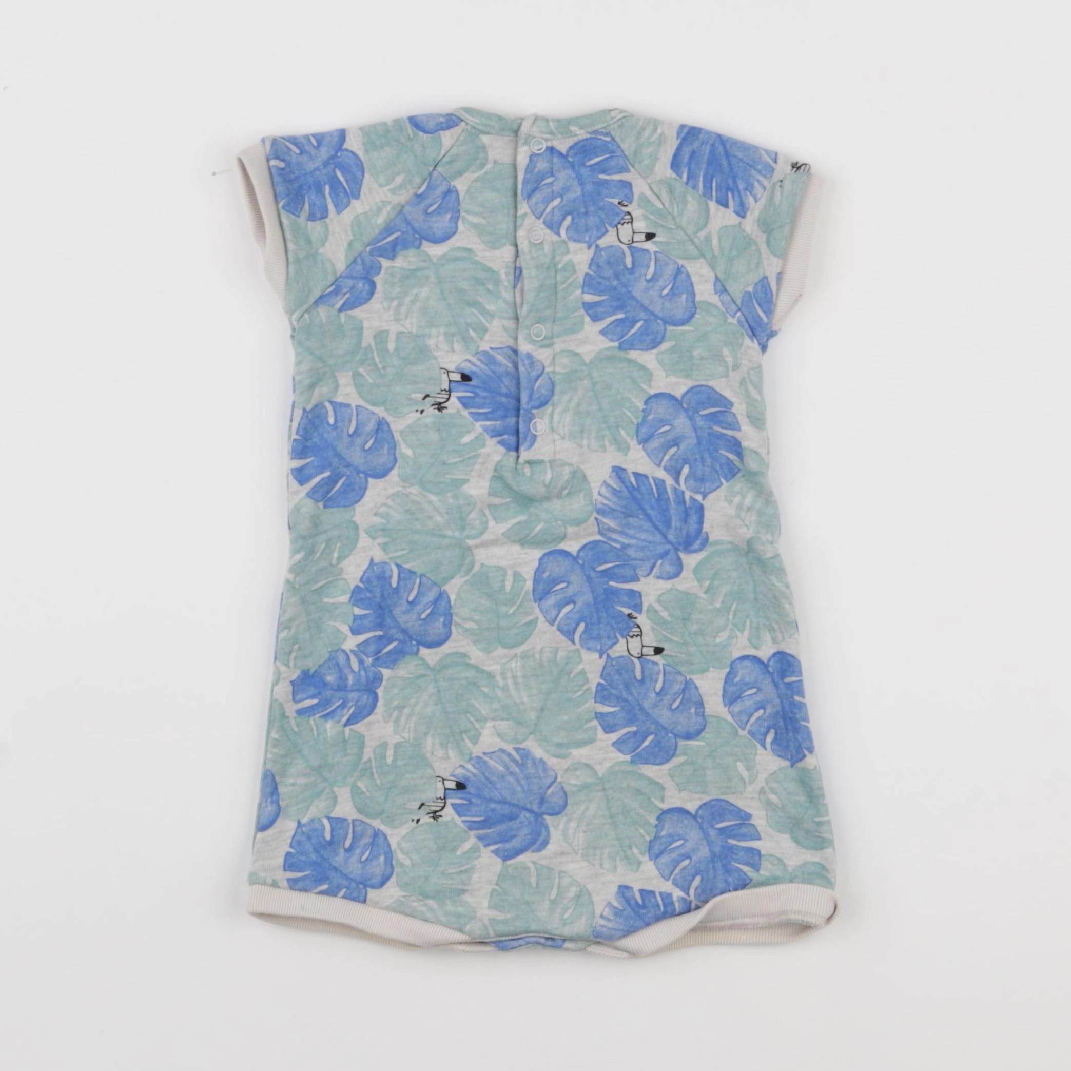 Petit Bateau - combinaison gris - 3 mois